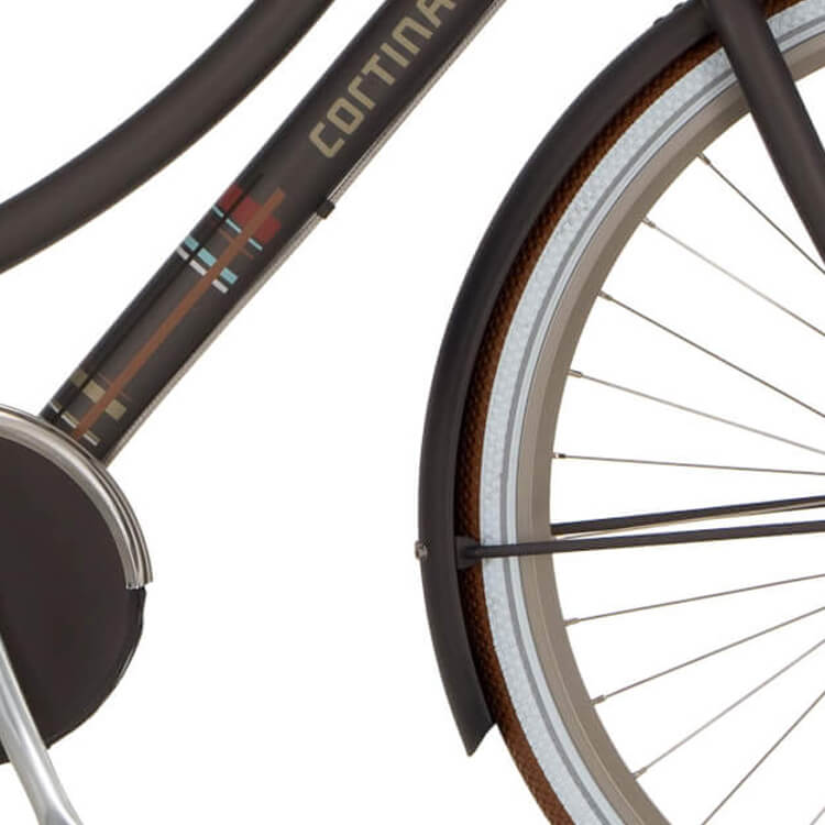 Cortina Spatbord voor 28 U4 muisgrijs mat