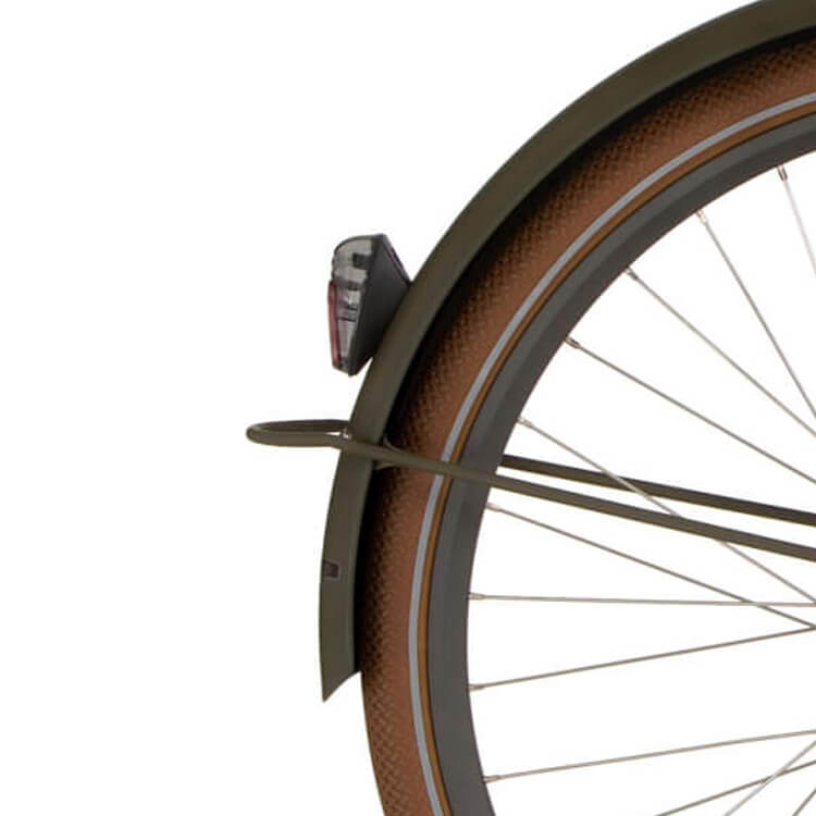 Cortina Spatbord achter 28 U4 donker olijf mat