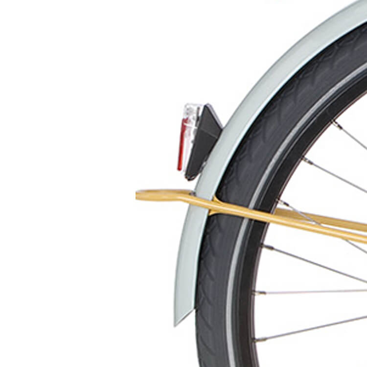 Cortina Spatbord achter 28 U4 groen lilly zd