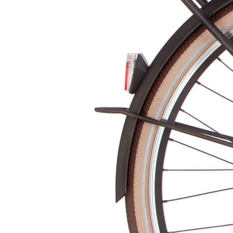 Cortina Spatbord achter 28 E-U4 zwart goud mat