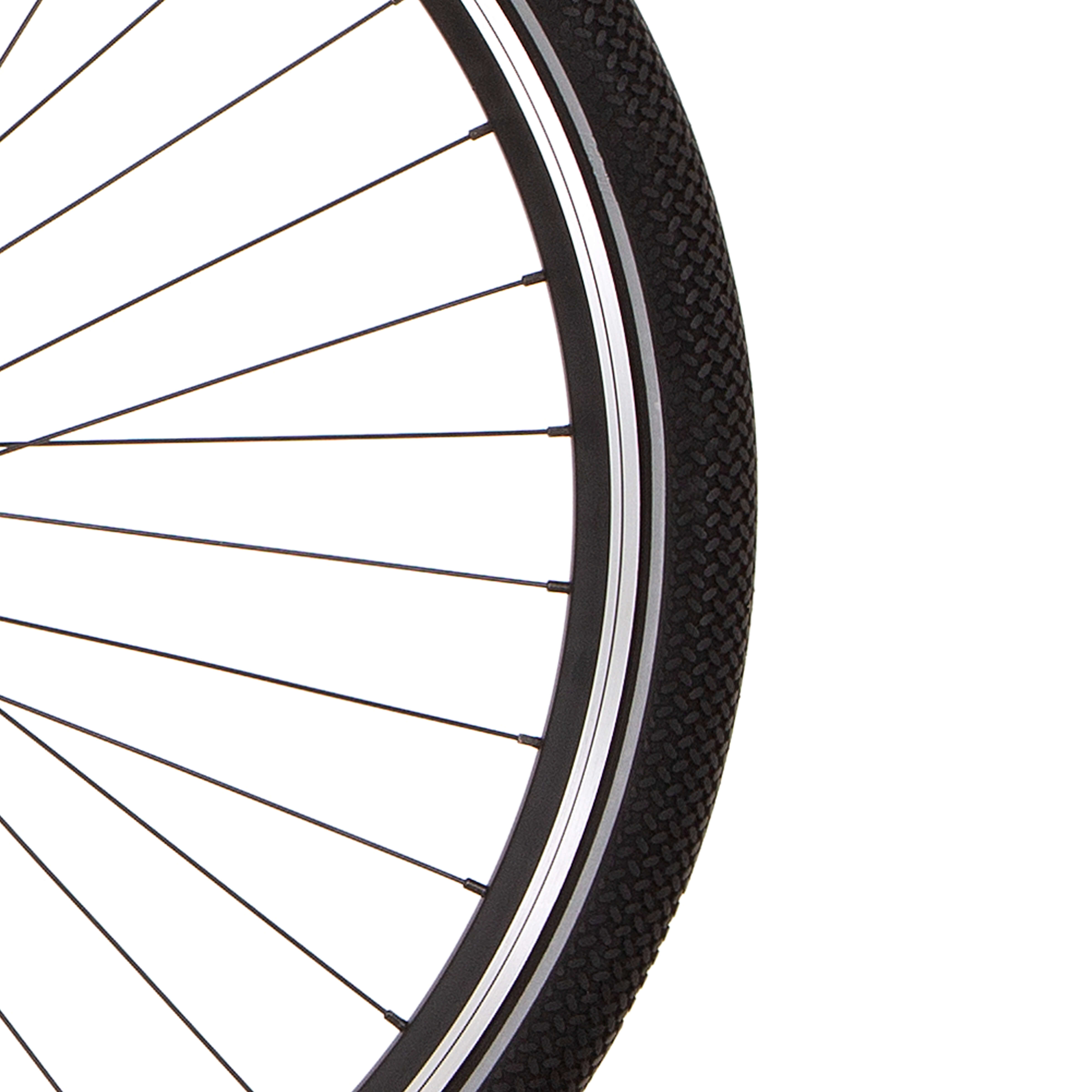 Cortina velg j19szr veiligheidslijn zwart mat