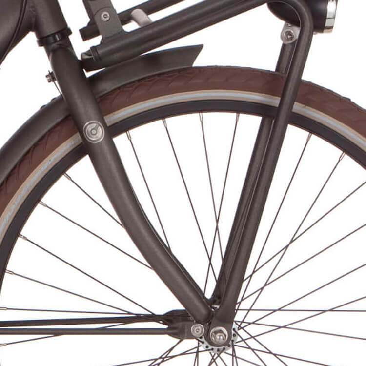 Cortina voorvork 26 U4 Jongens RB zwart goud mat