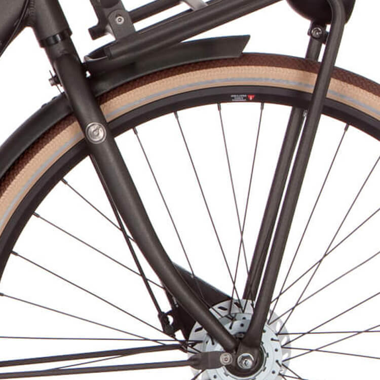 Cortina voorvork U4 D zwart goud mat