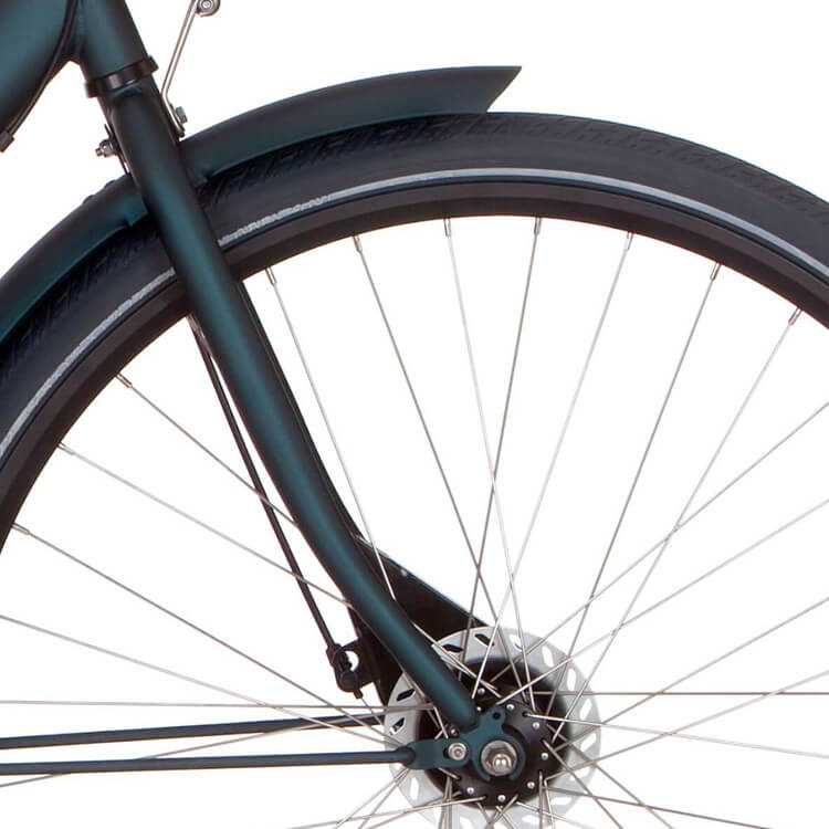 Cortina voorvork U1 H nachtblauw diepgroen mat