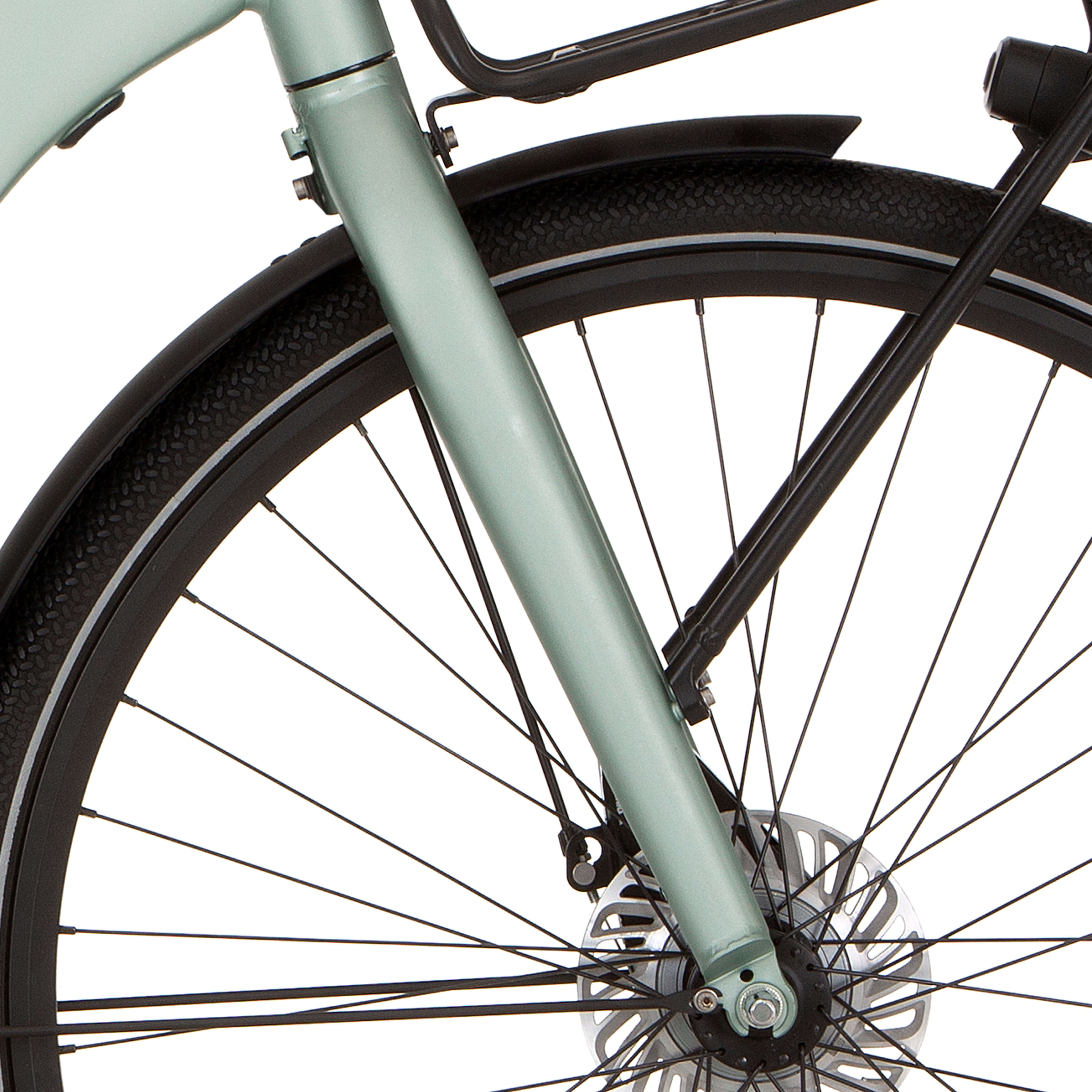 Cortina voorvork E-Common bleek aqua mat