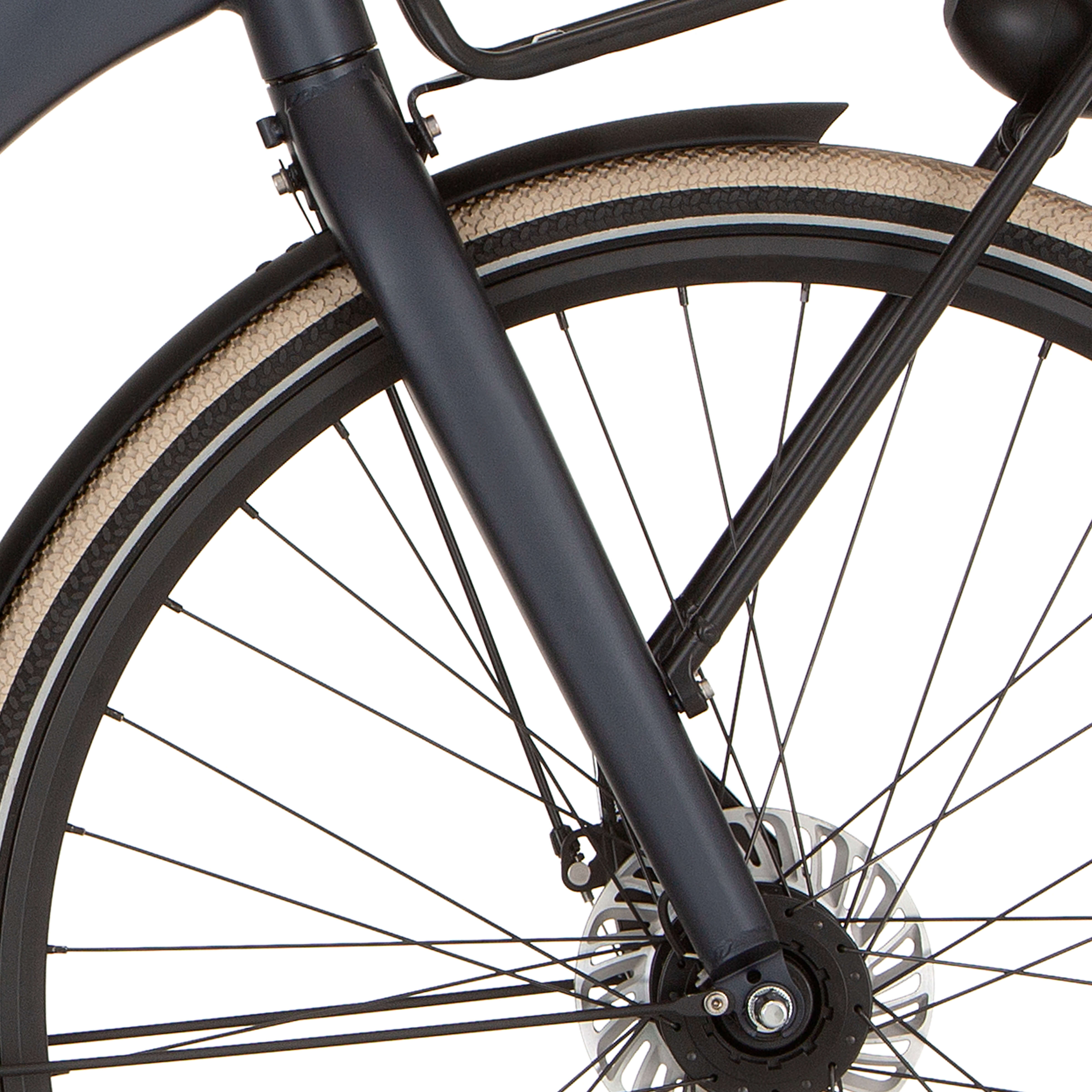 Cortina voorvork Miljonair blauw mat