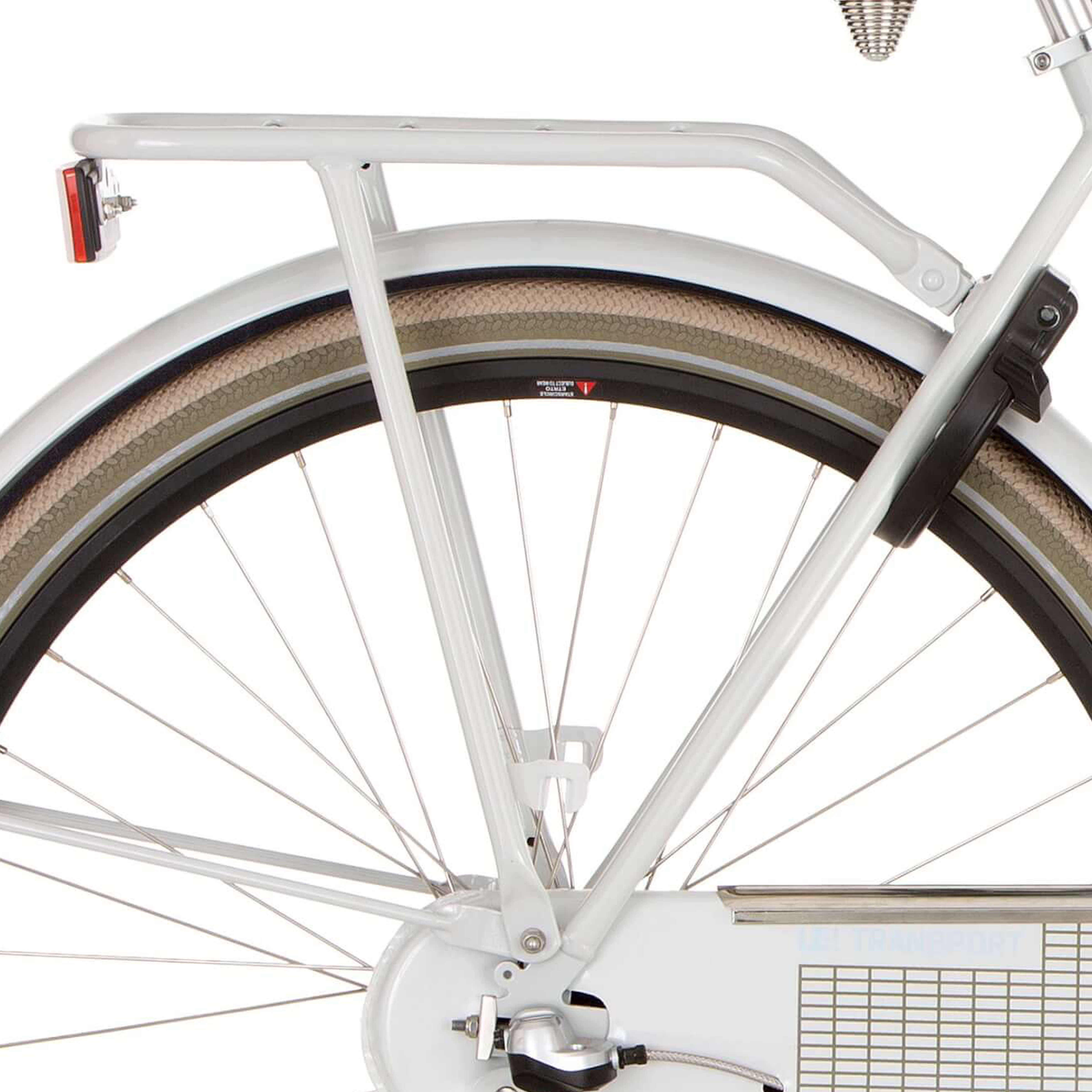 Cortina achterdrager U4 57 lichtgrijs