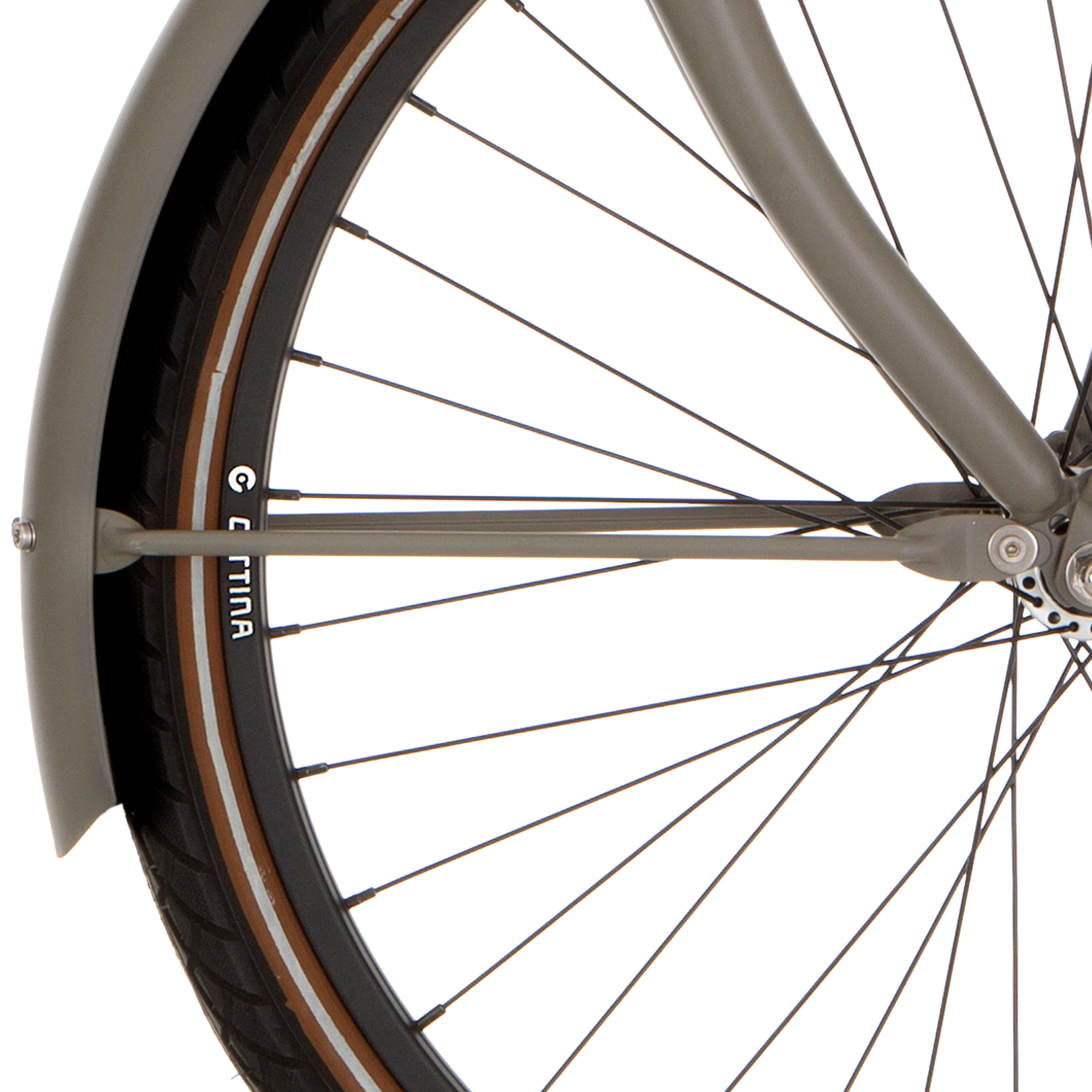 Cortina Spatbordstang voor 26 U4 kwartsgrijs mat