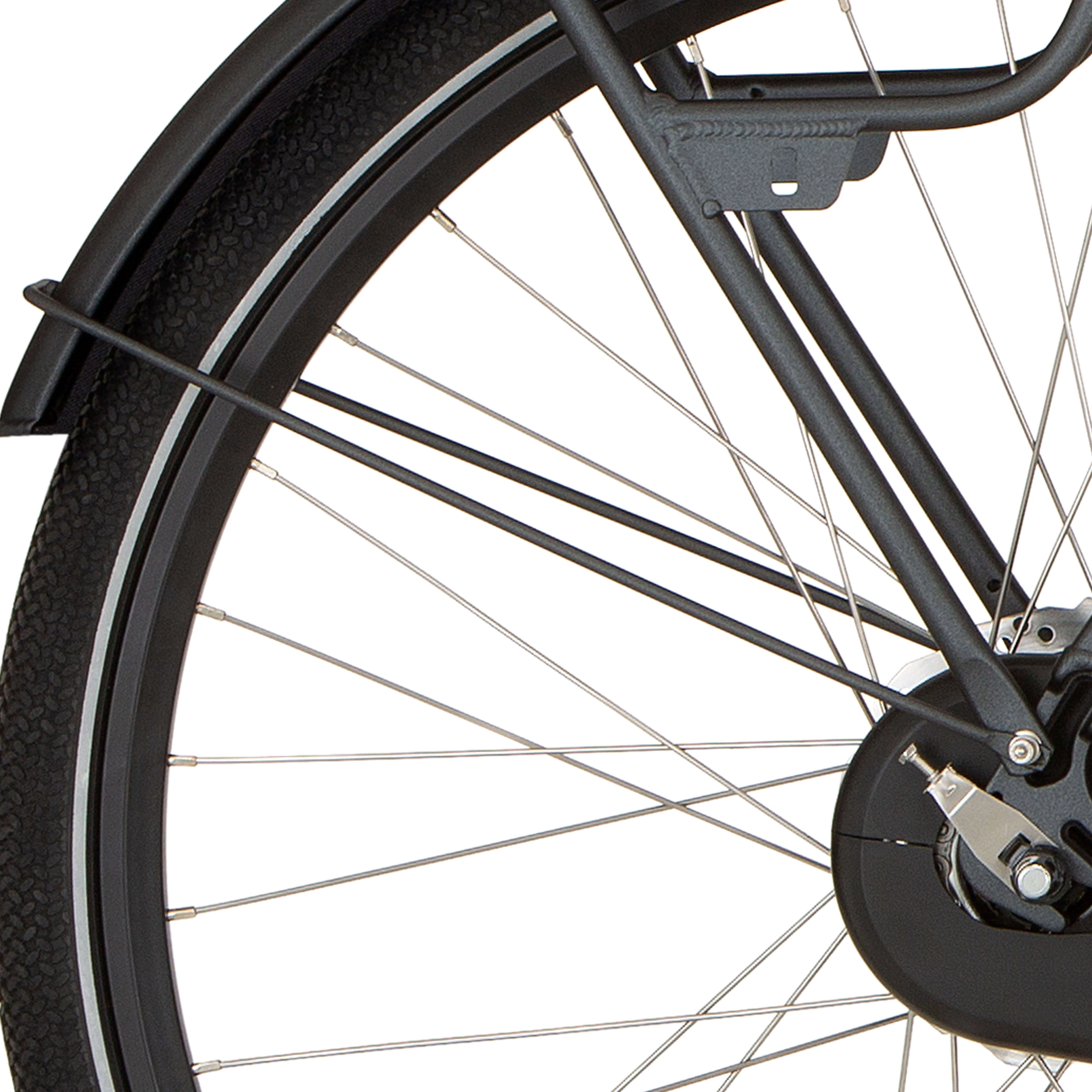 Cortina Spatbordstang achter 28 Foss leigrijs mat