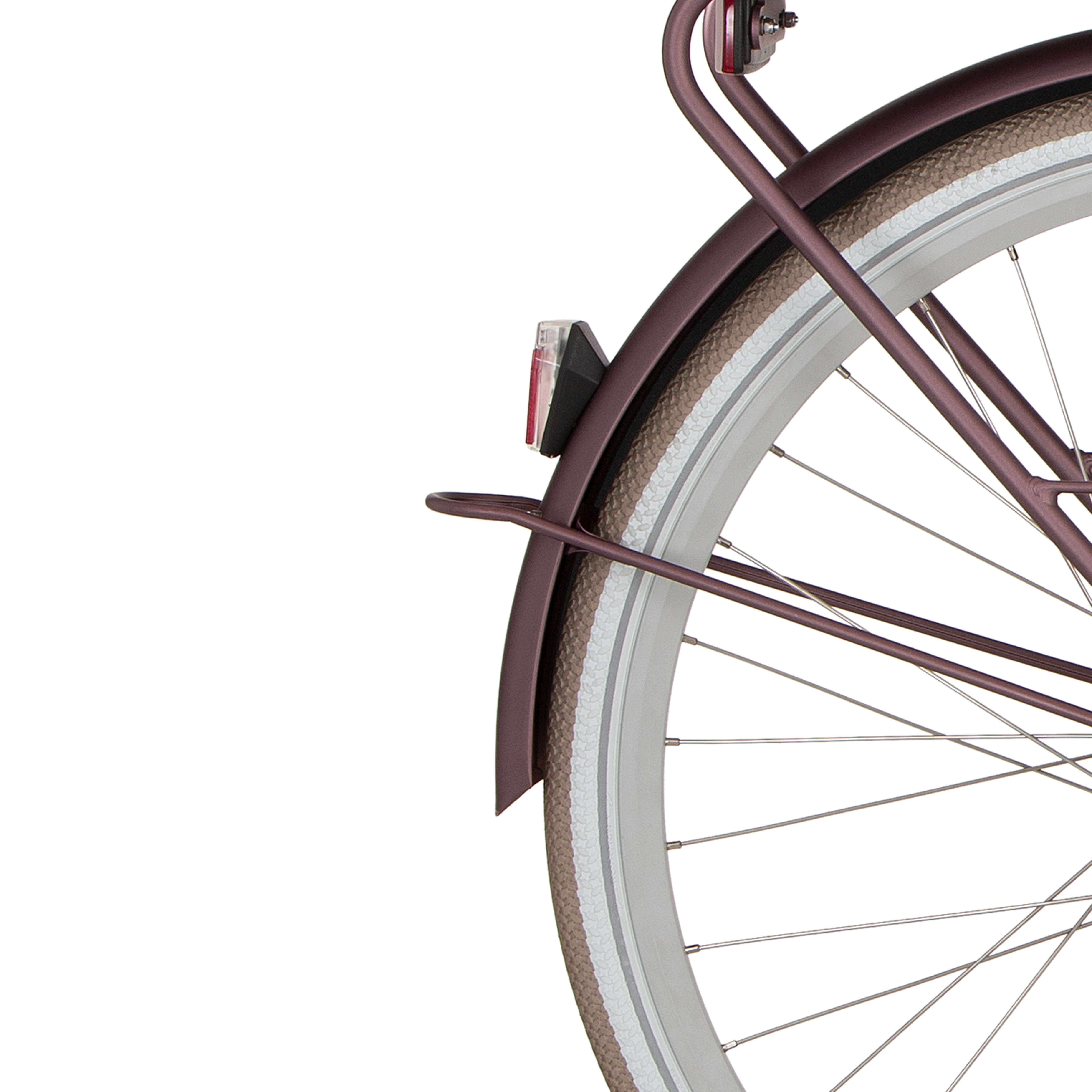 Cortina spatbordstang achter 28 e-u4 pittig zilver mat