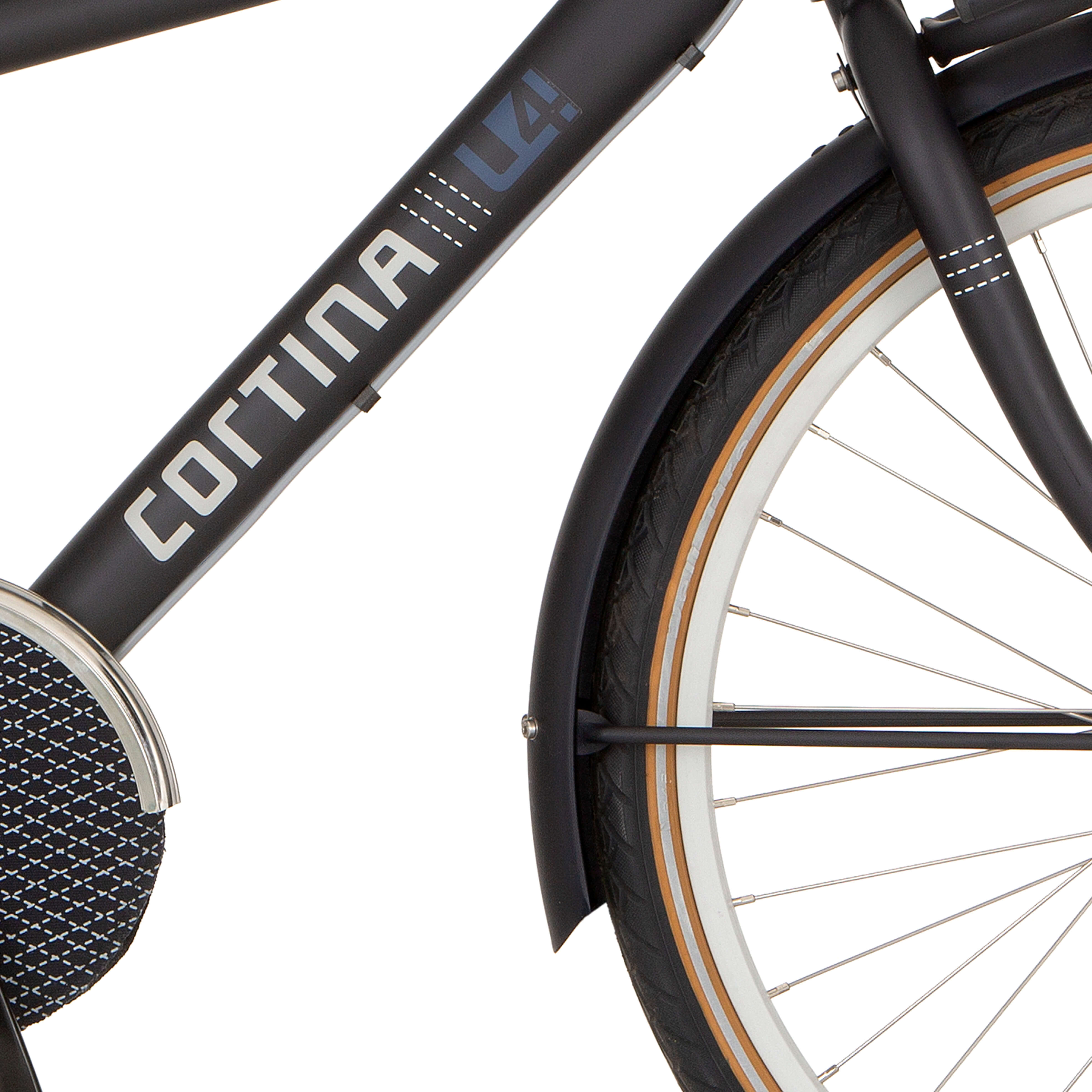 Cortina spatbord voor 24 u4 donkergrijs mat