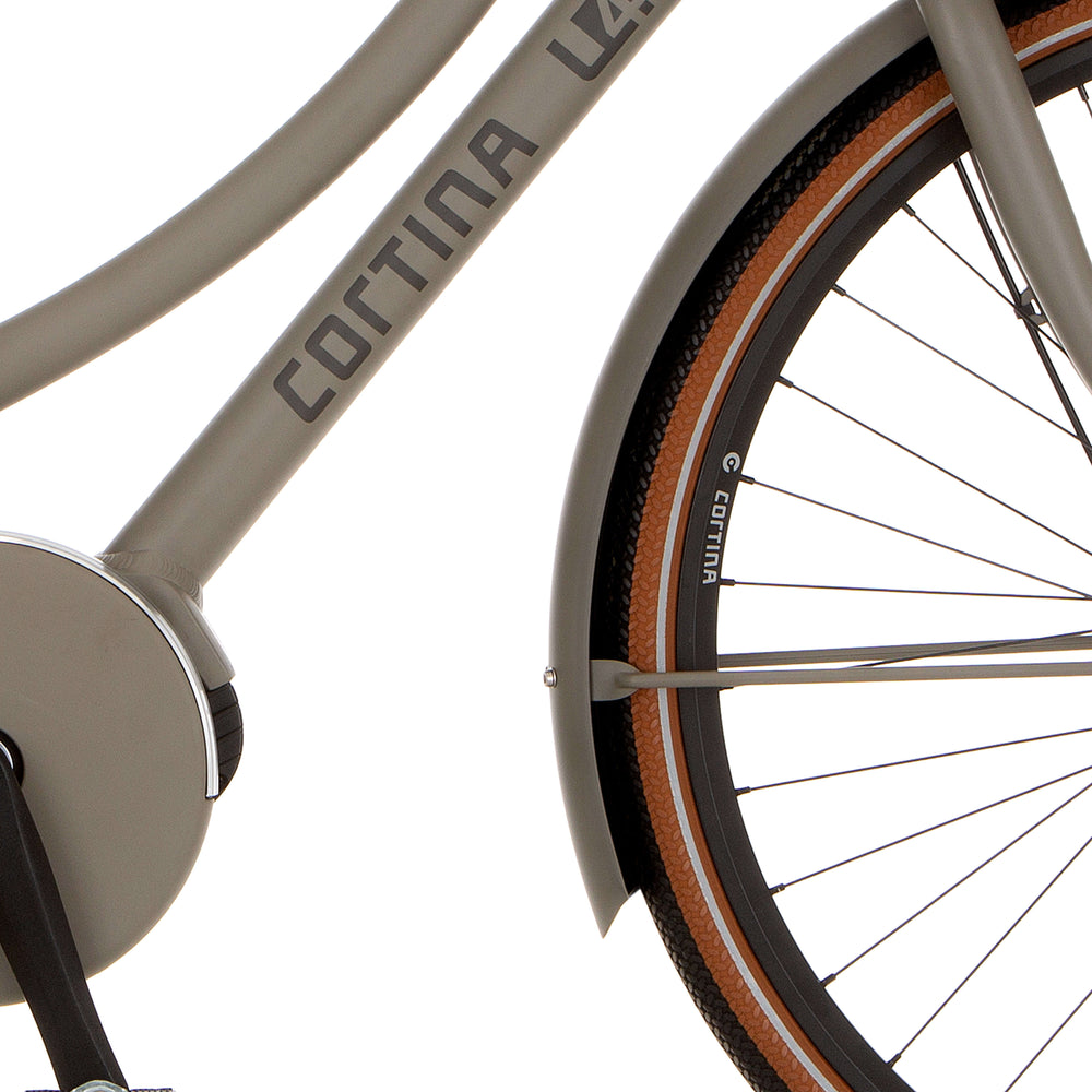 Cortina Mudguard for 28 E-U4 quartz grey matt