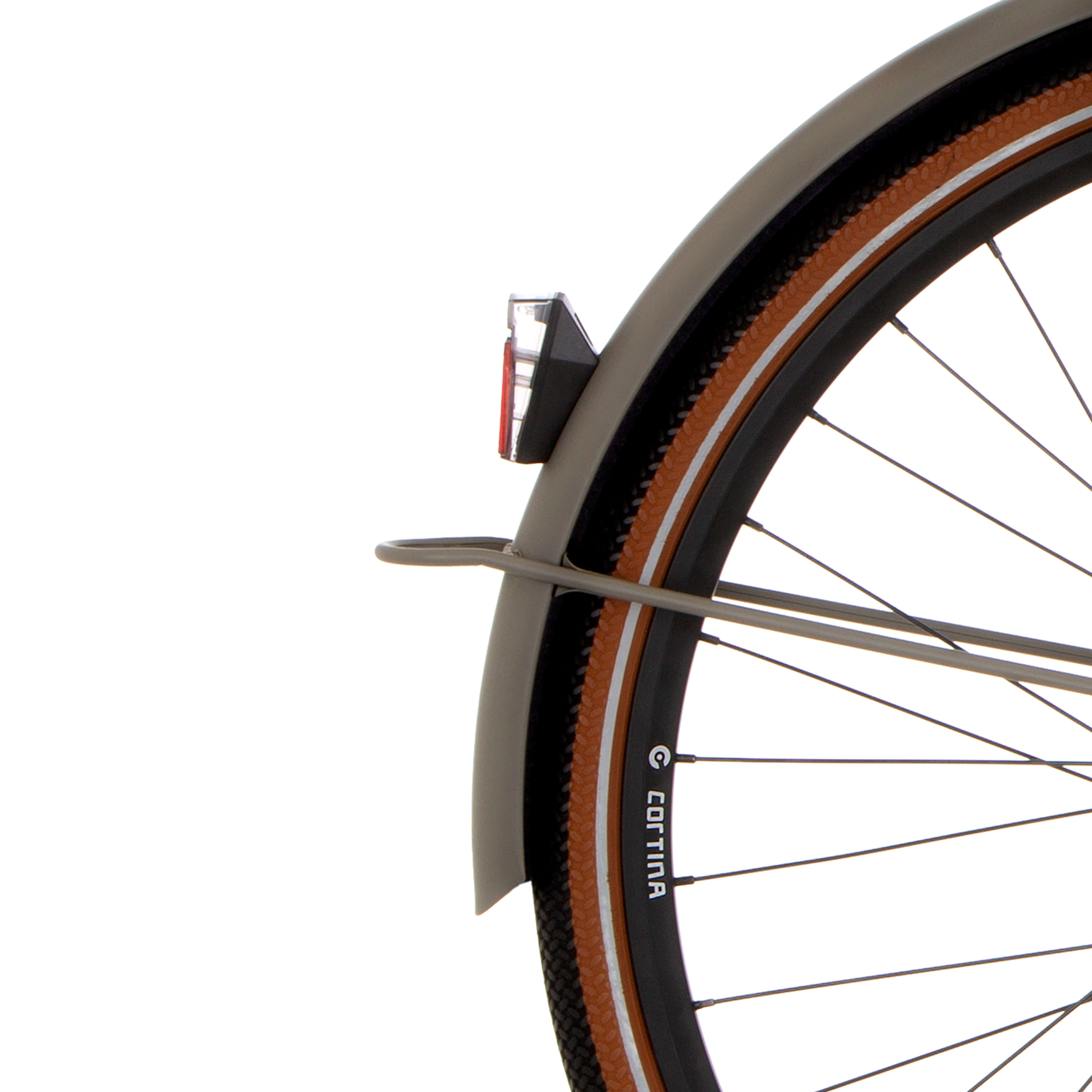 Cortina Spatbord achter 28 U4 kwartsgrijs mat zd