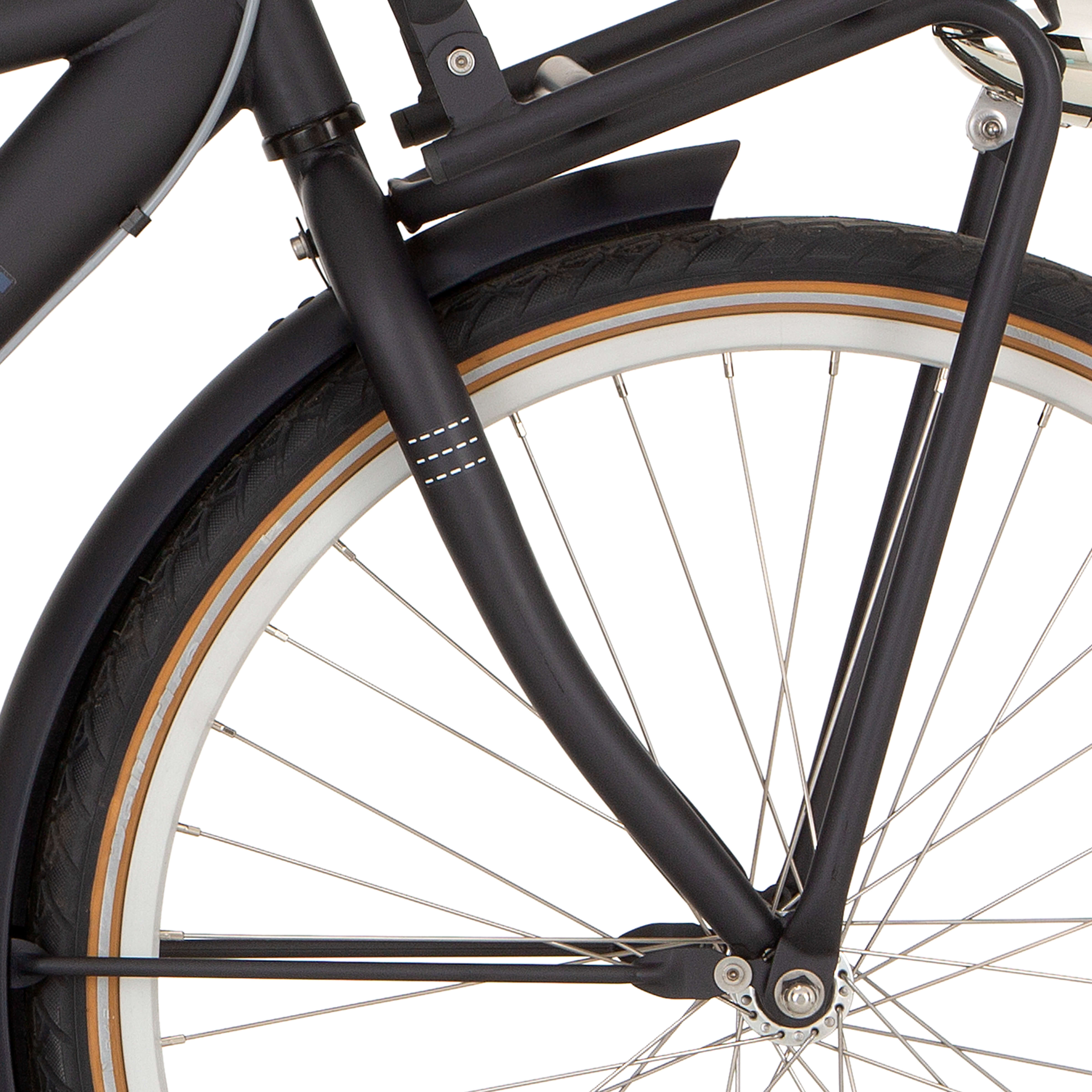 Cortina voorvork 26 U4 Jongens donkergrijs mat