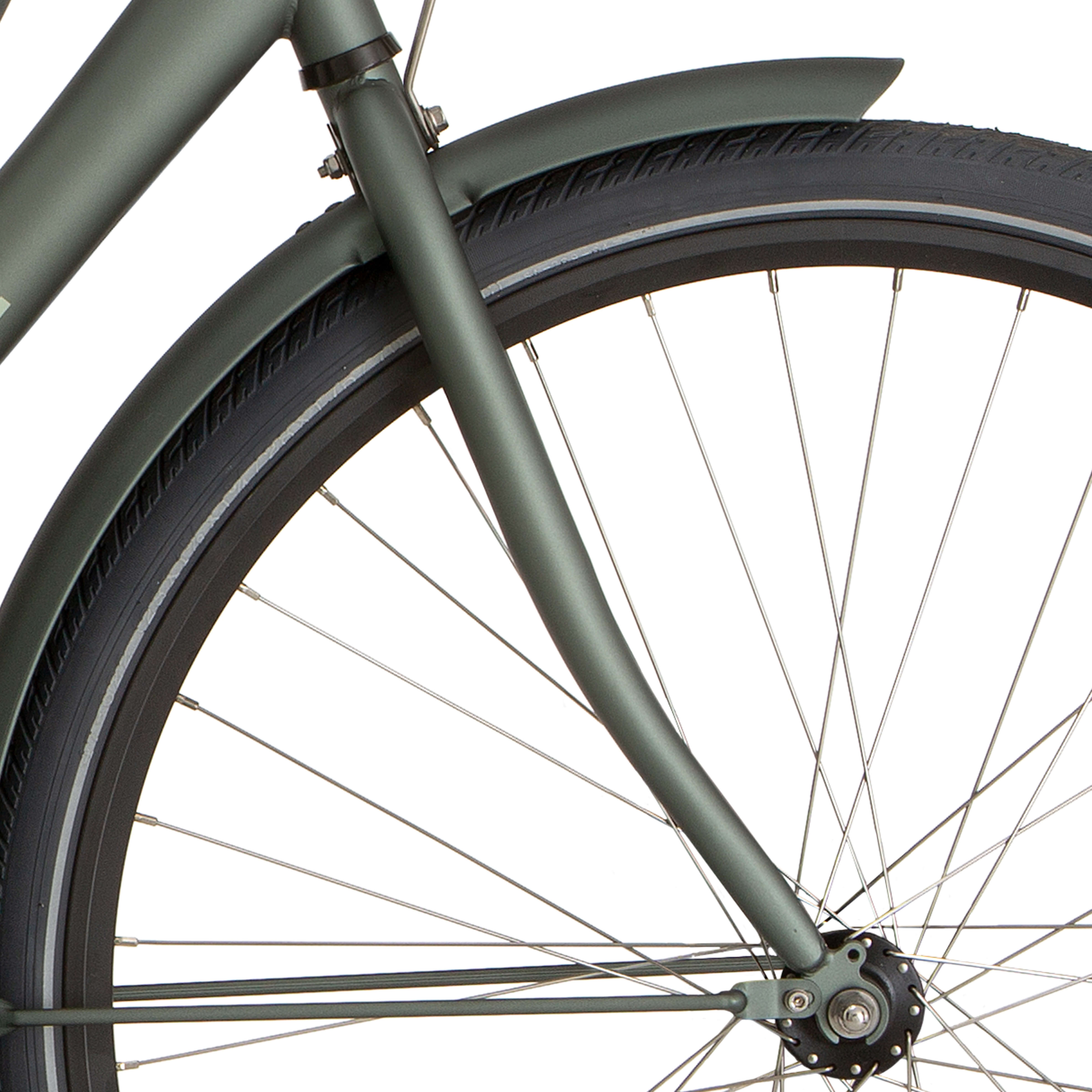 Cortina voorvork U1 D lavasteen mat