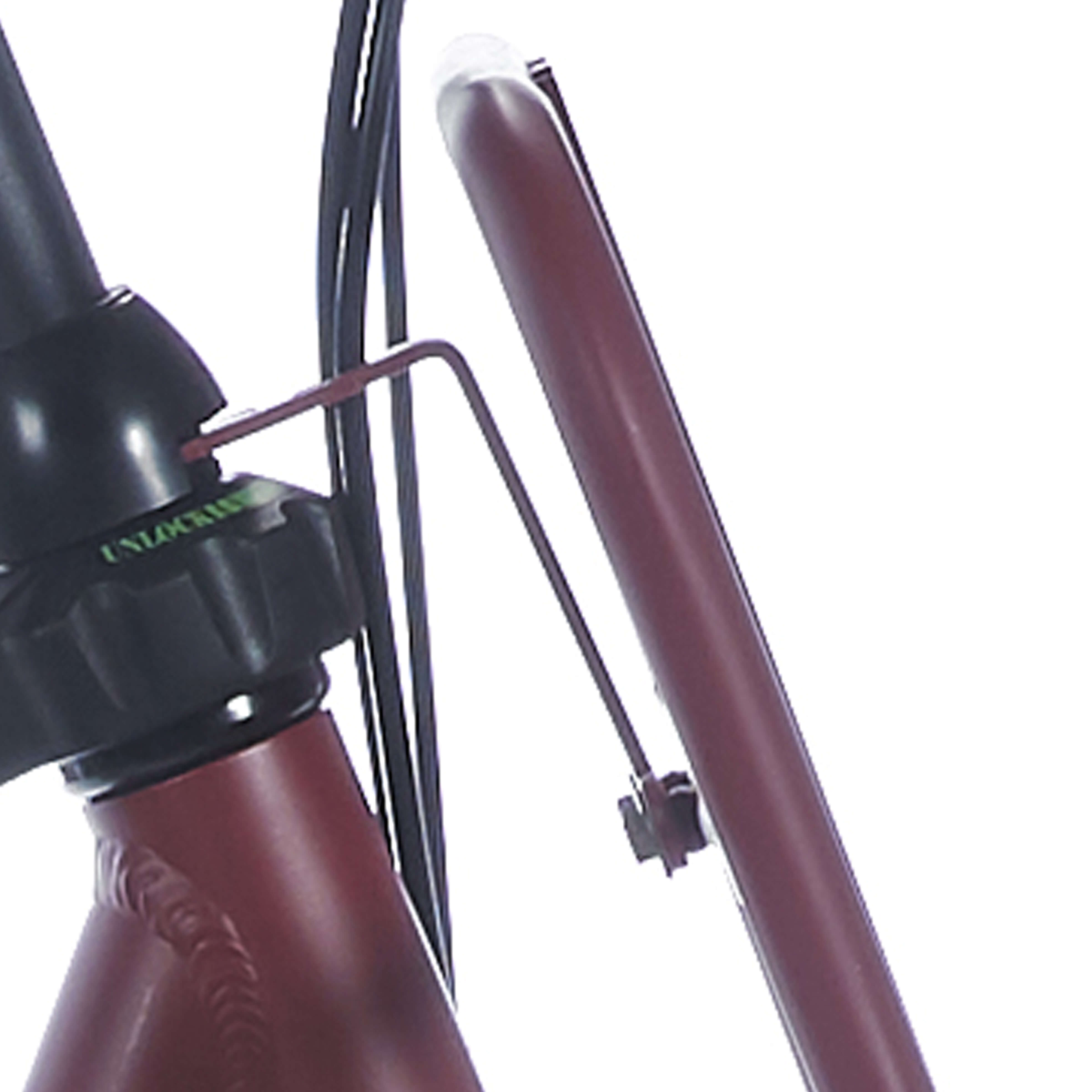 Cortina balhoofd beugel voordrager 28 d framboos mat