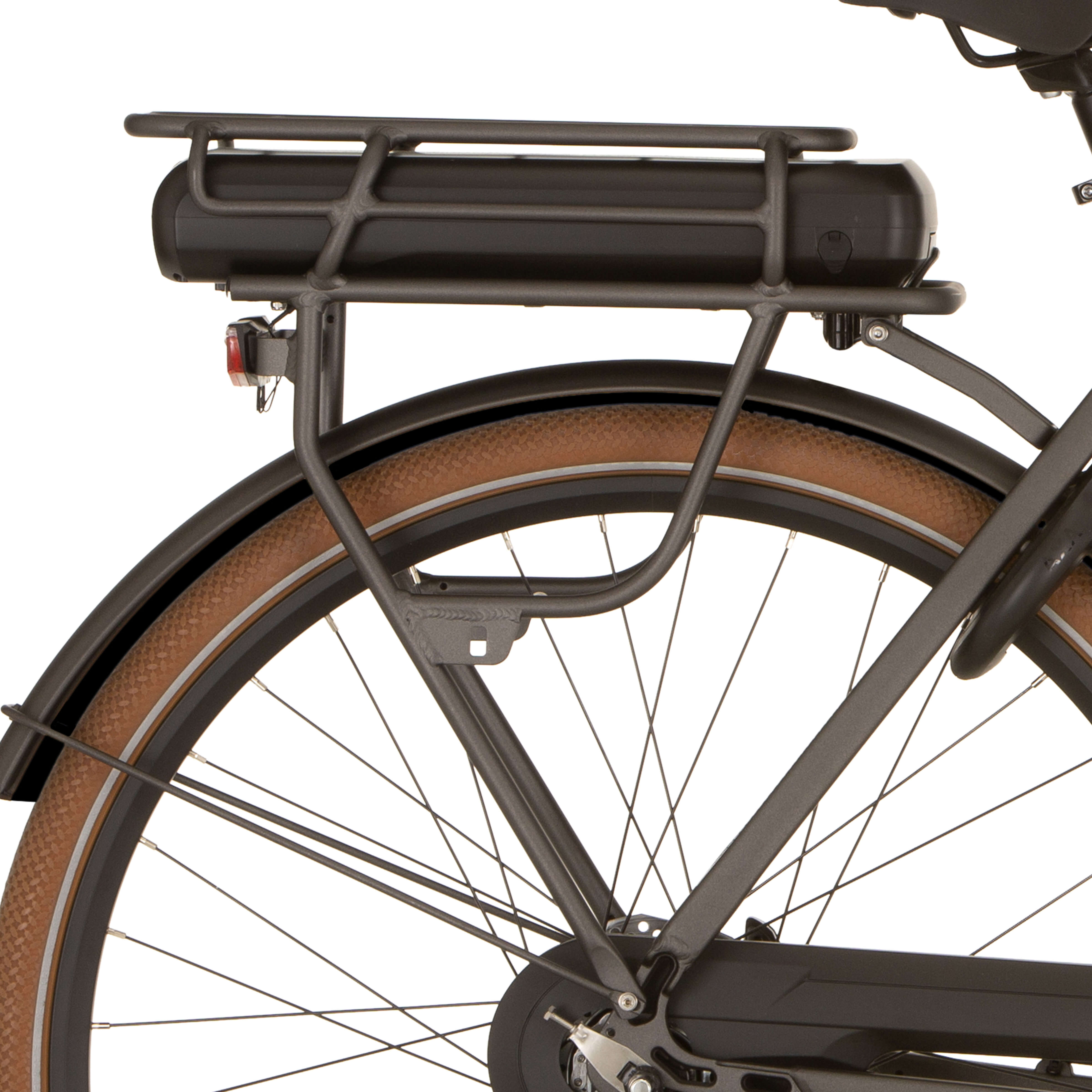 Cortina achterdrager e-foss mm ijzer zwart mat