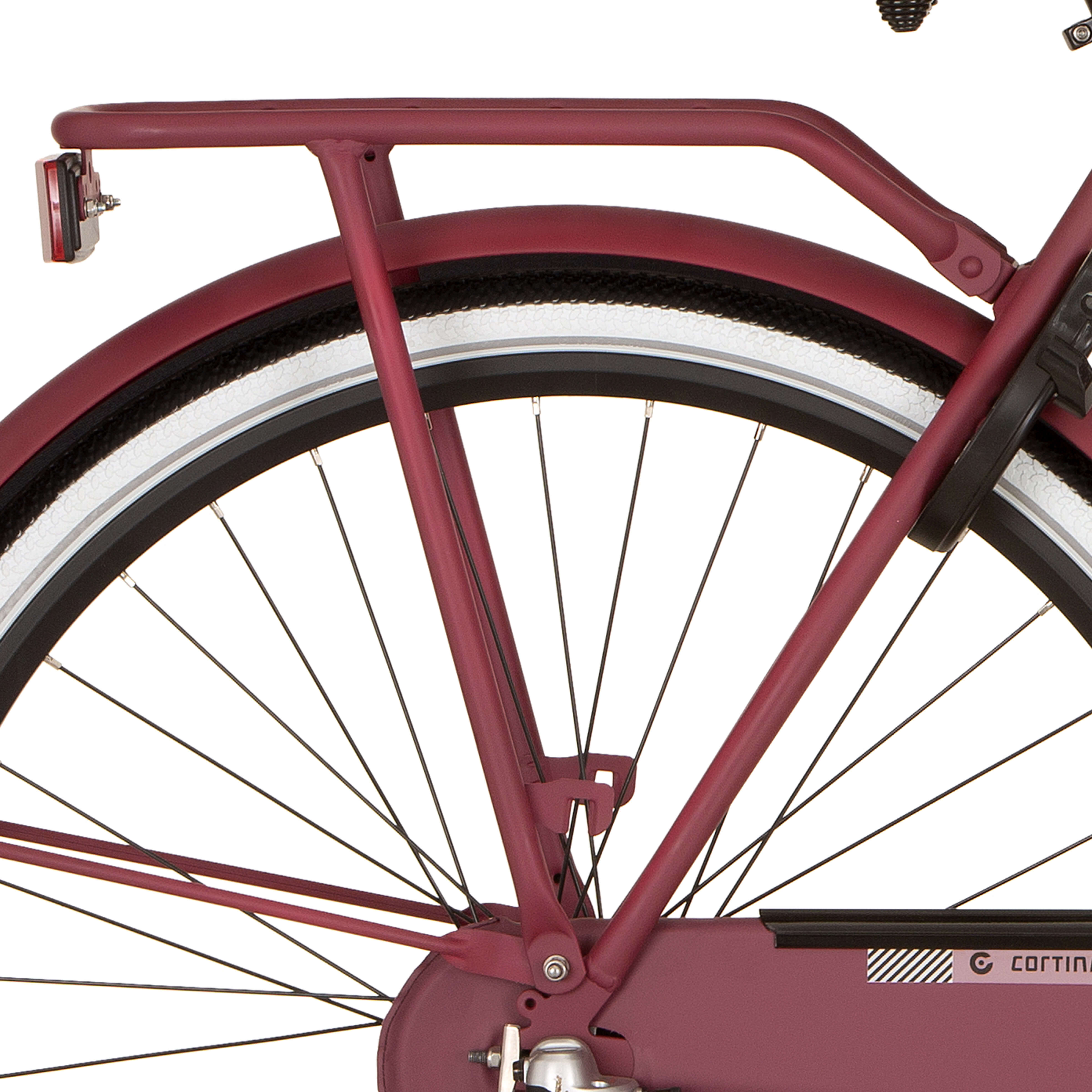 Cortina achterdrager u4 57 framboos mat