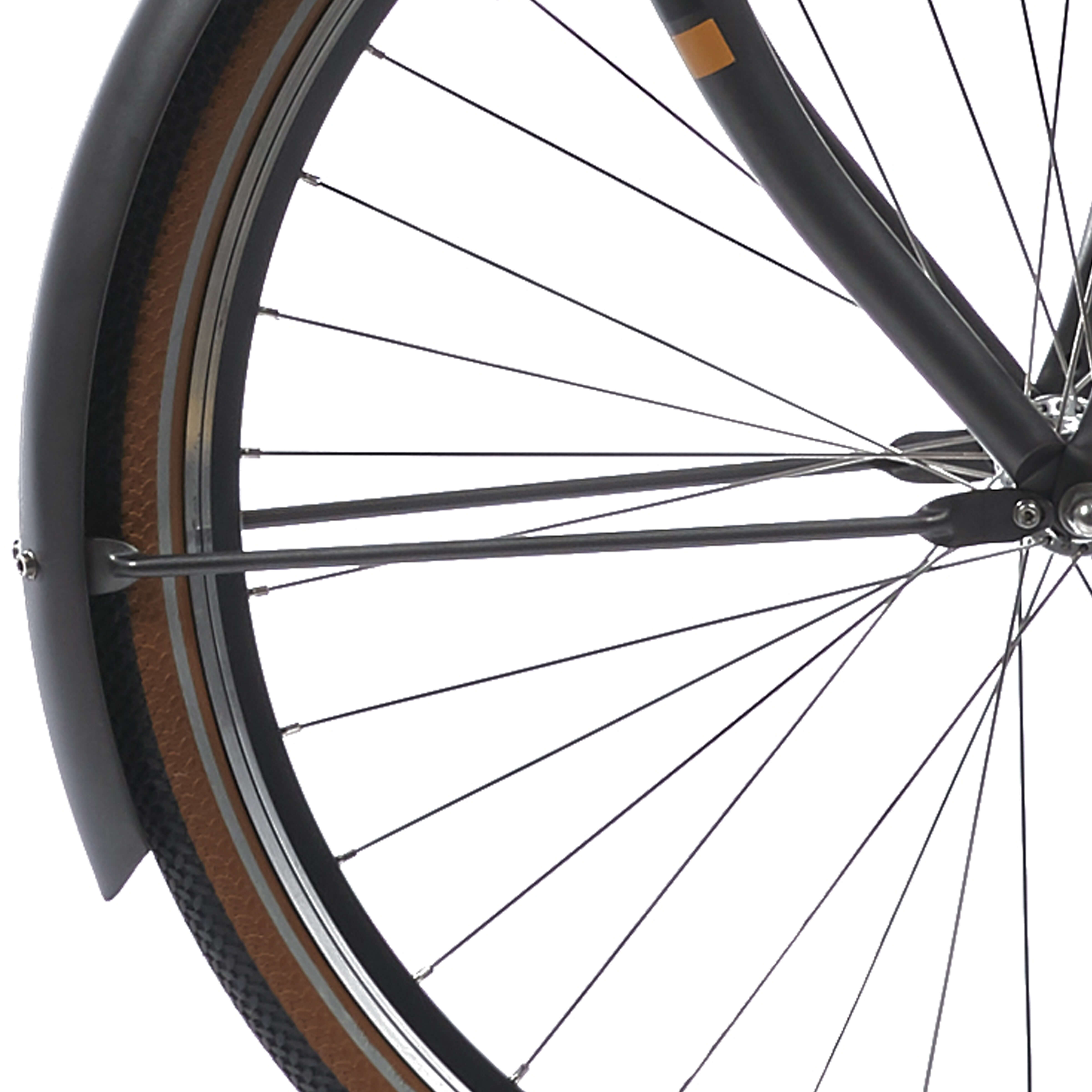 Cortina Spatbordstang voor 28 E-U4 eclips zwart mat