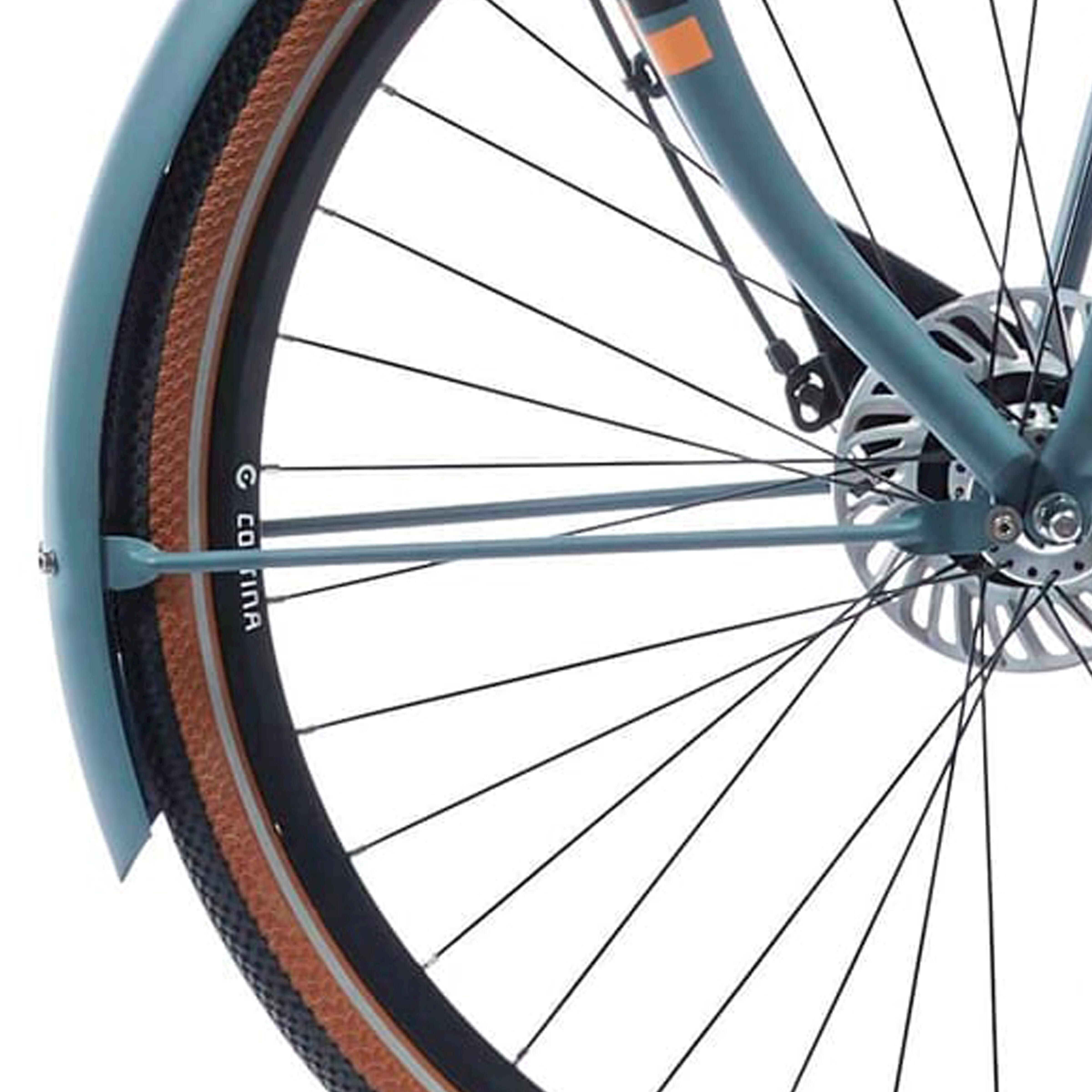 Cortina Spatbordstang voor 28 E-U4 muisgrijs mat