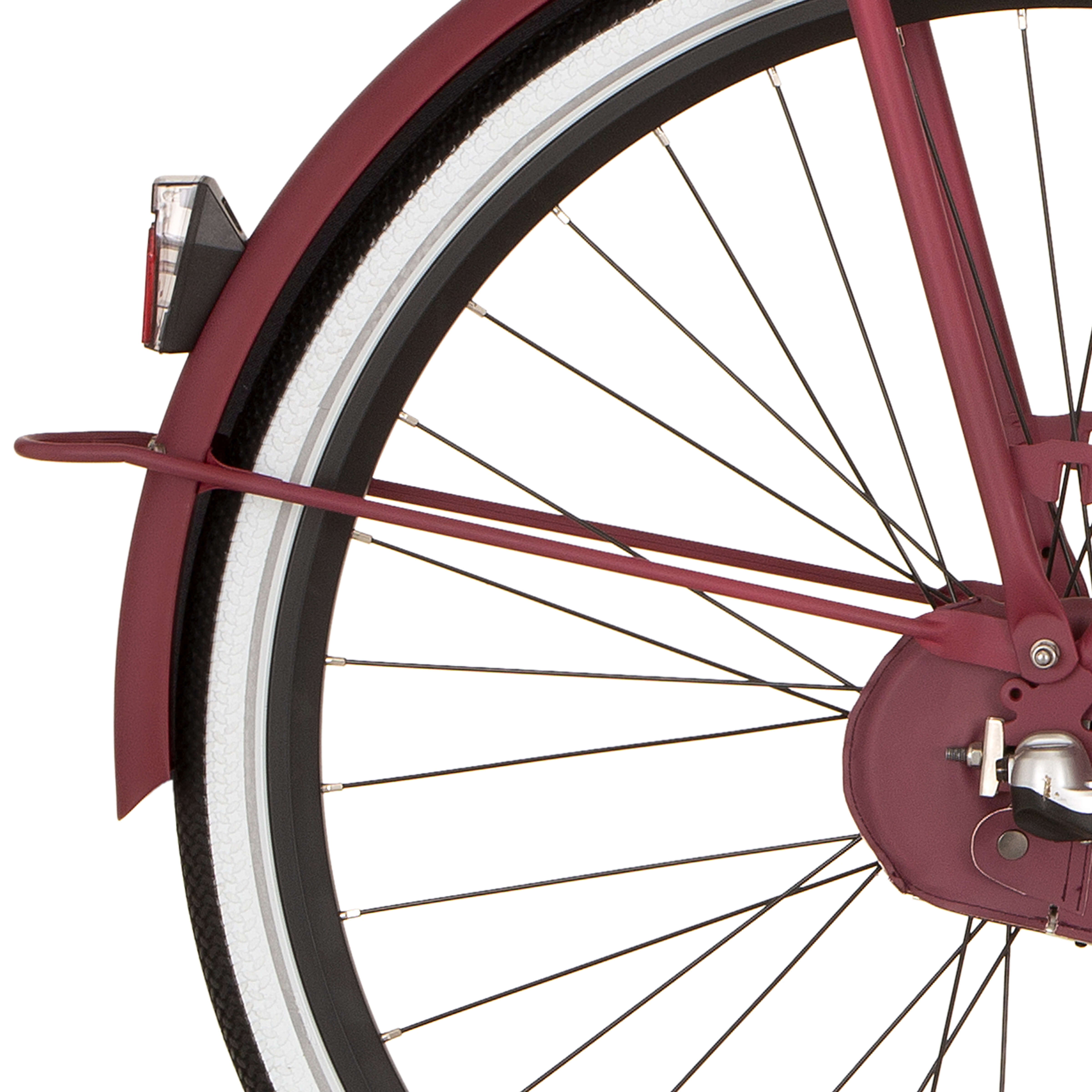 Cortina Spatbordstang achter 28 U4 framboos mat