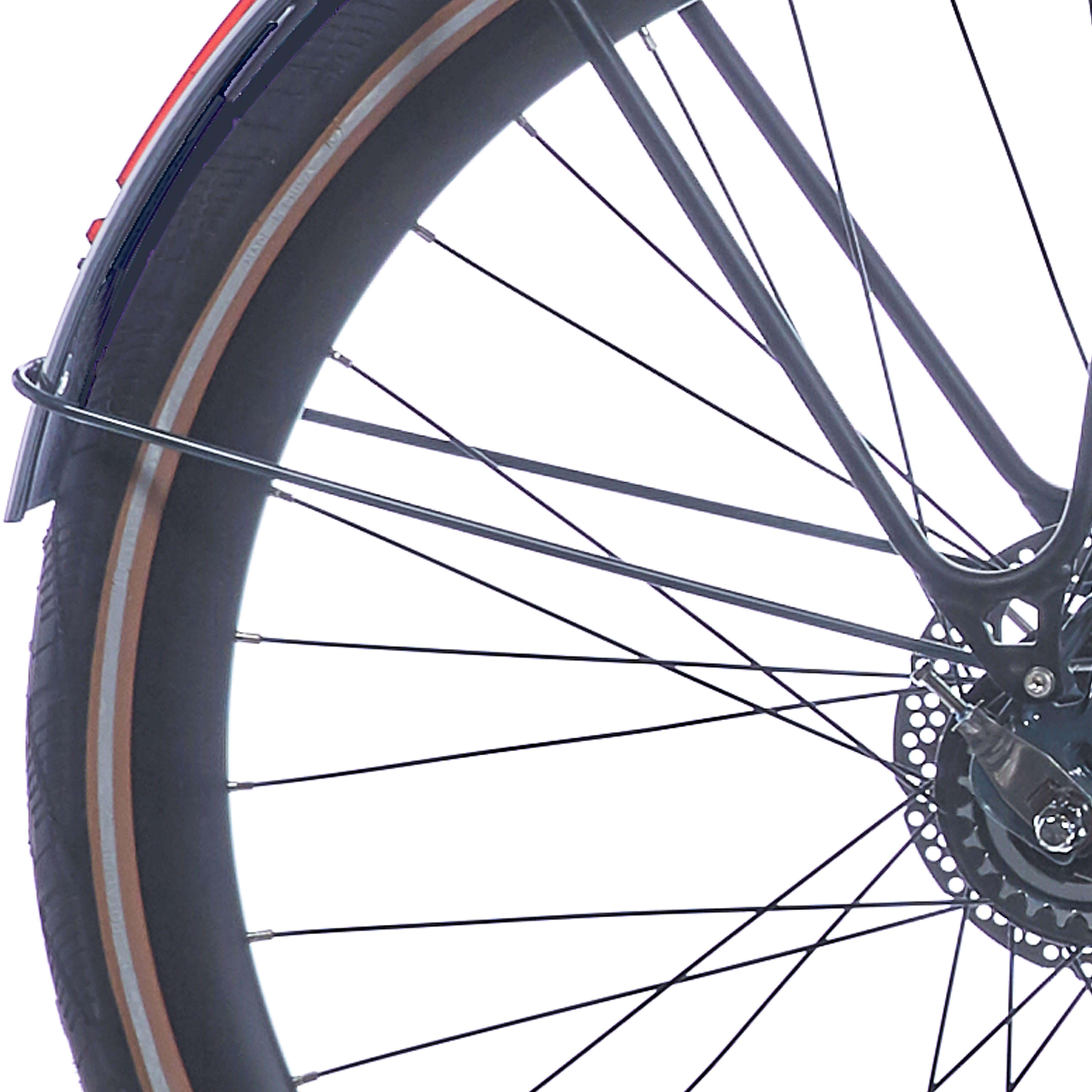 Cortina spatbordstang achter 28 mozzo donkergroen