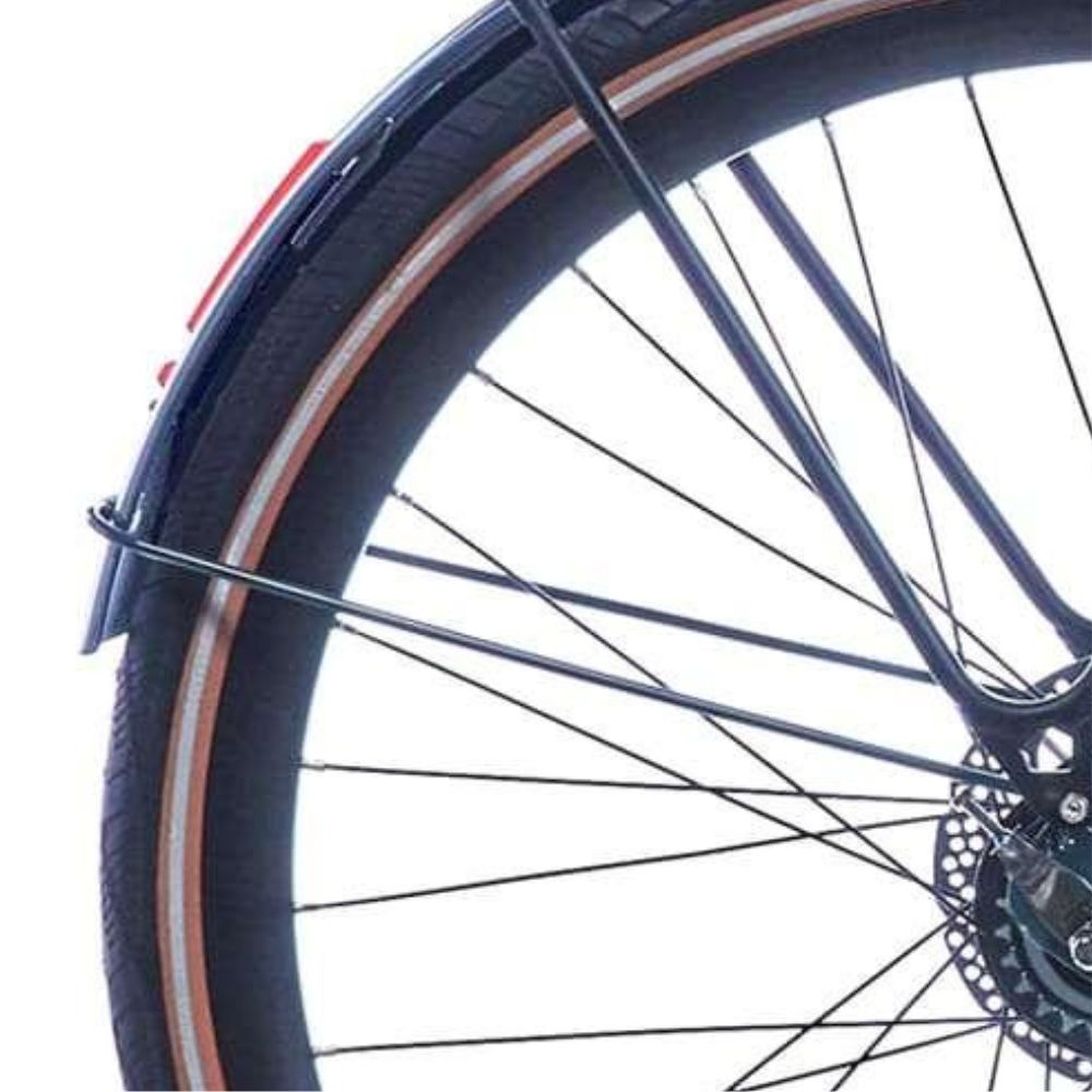 Cortina spatbordstang achter 28 e-mozzo donkergroen mat