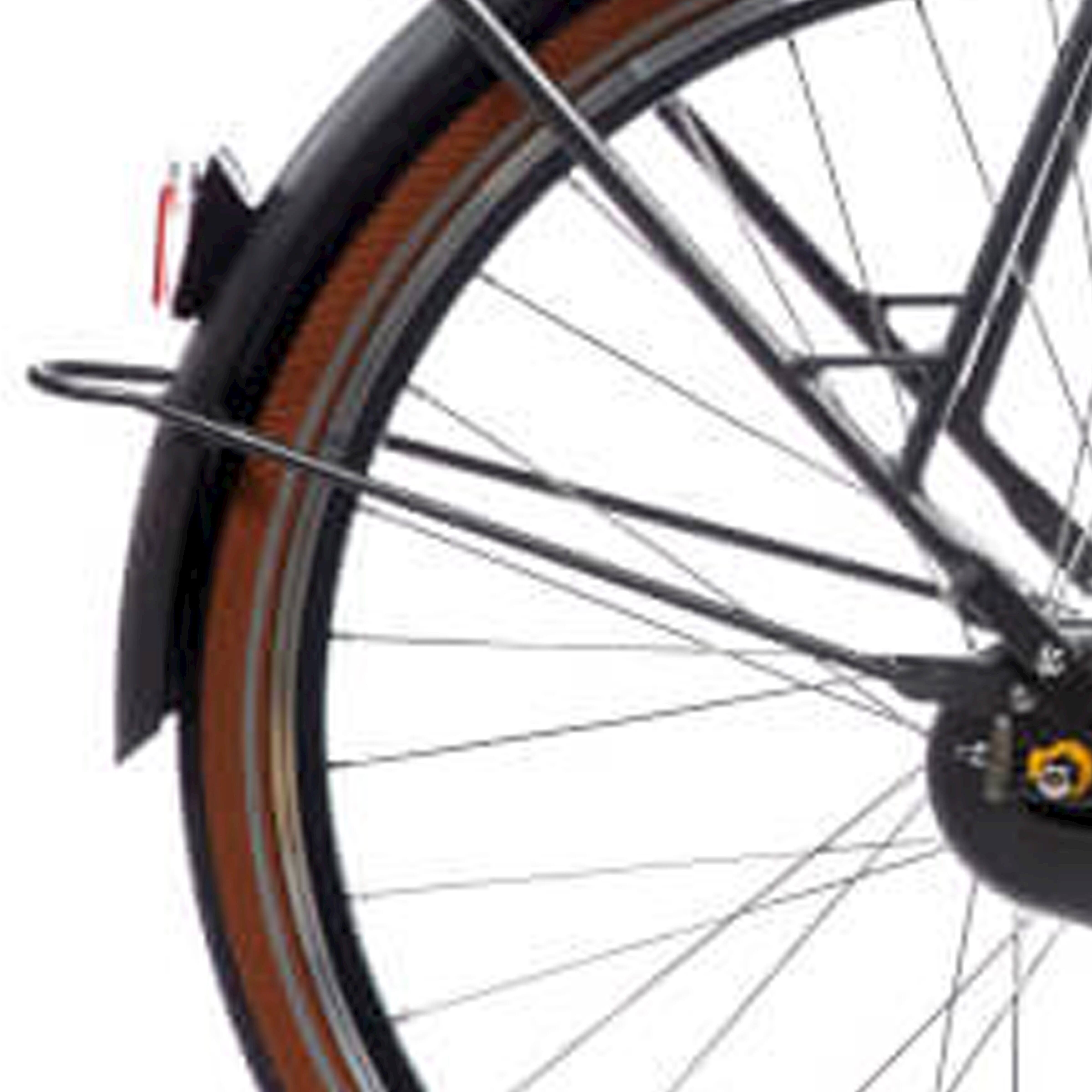 Cortina Spatbordstang achter 28 E-U4 eclips zwart mat