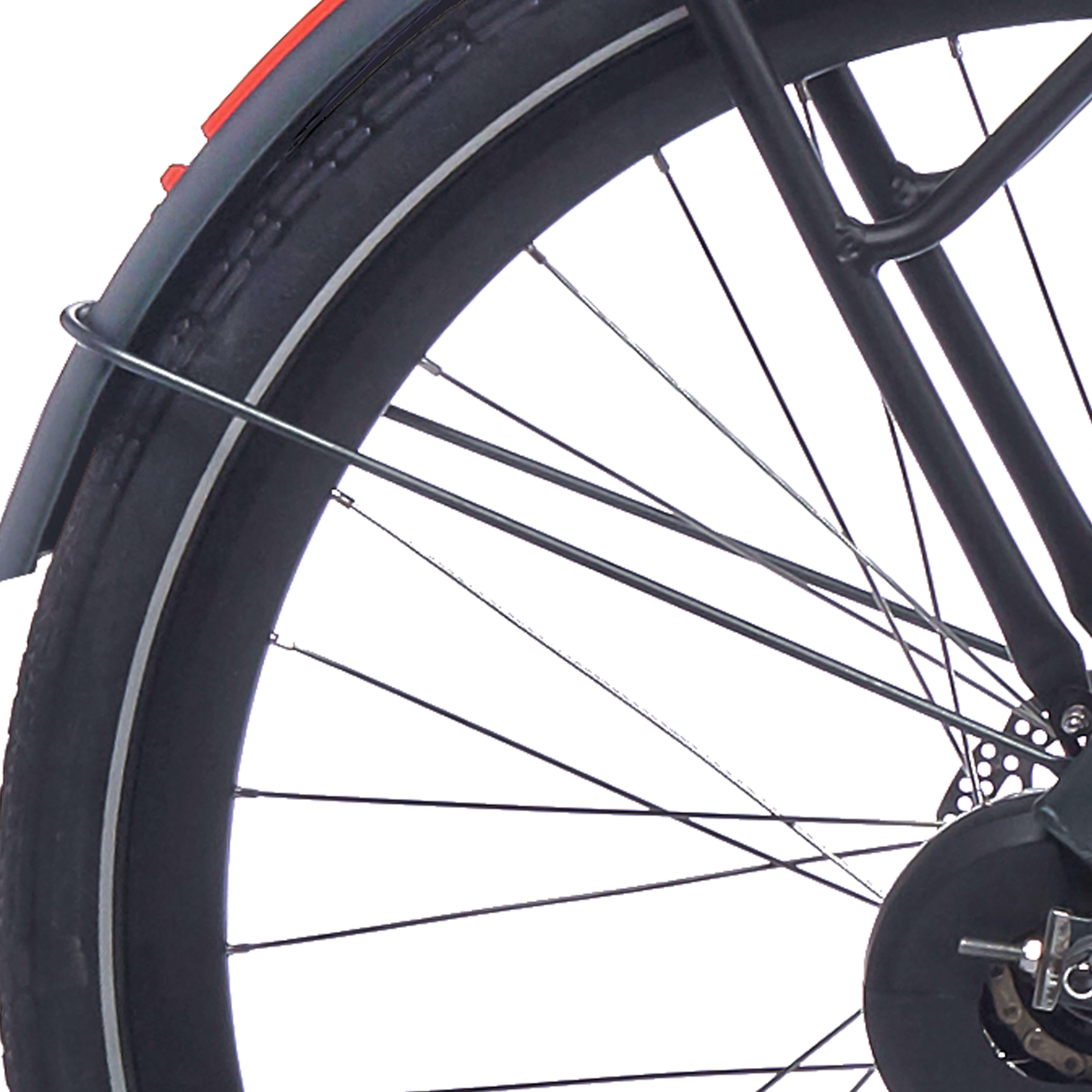 Cortina spatbordstang achter 28 e-nite donkergroen mat