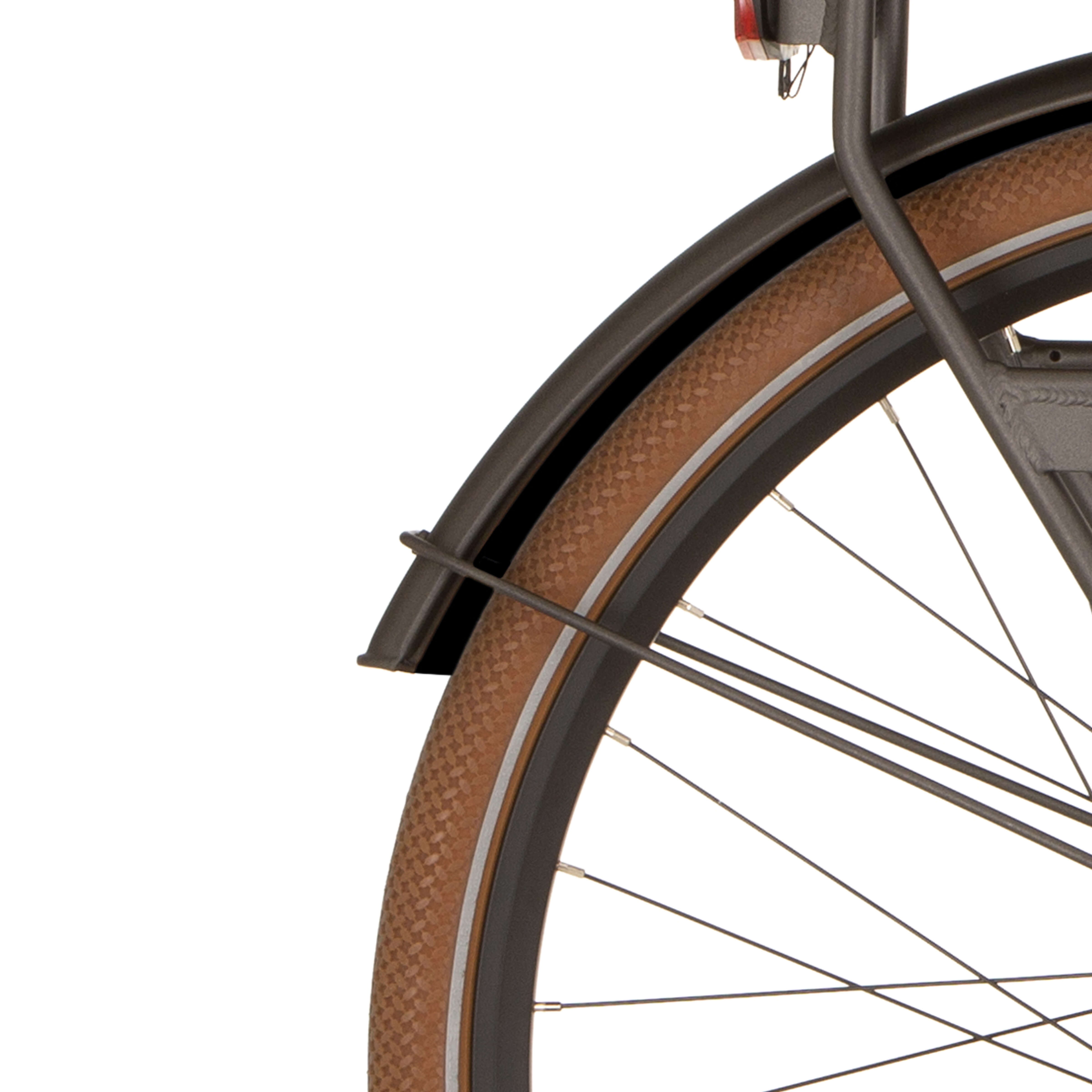 Cortina spatbord achter 28 e-foss ijzer zwart mat