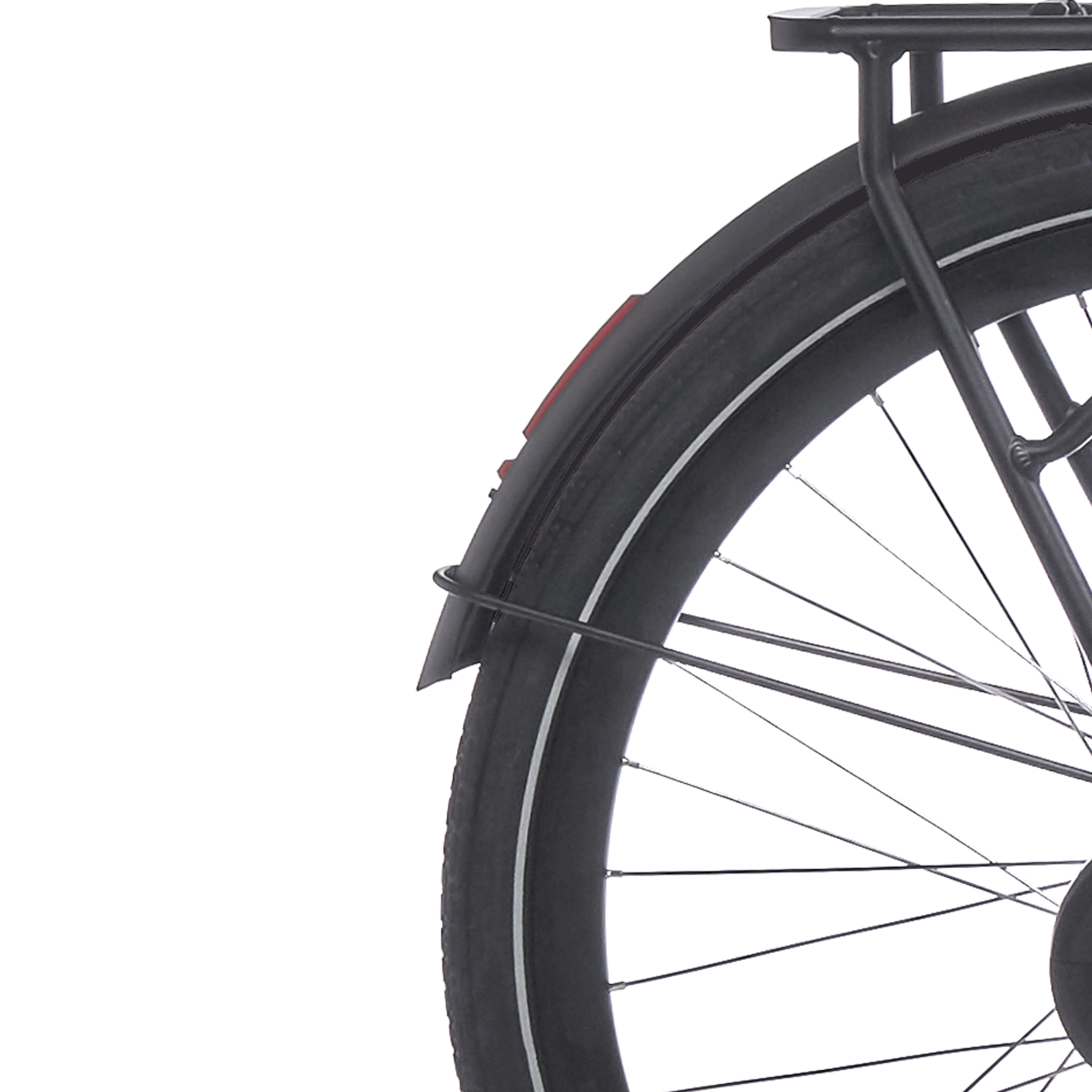 Cortina Spatbord achter 28 E-Nite pling zwart grafiet mat