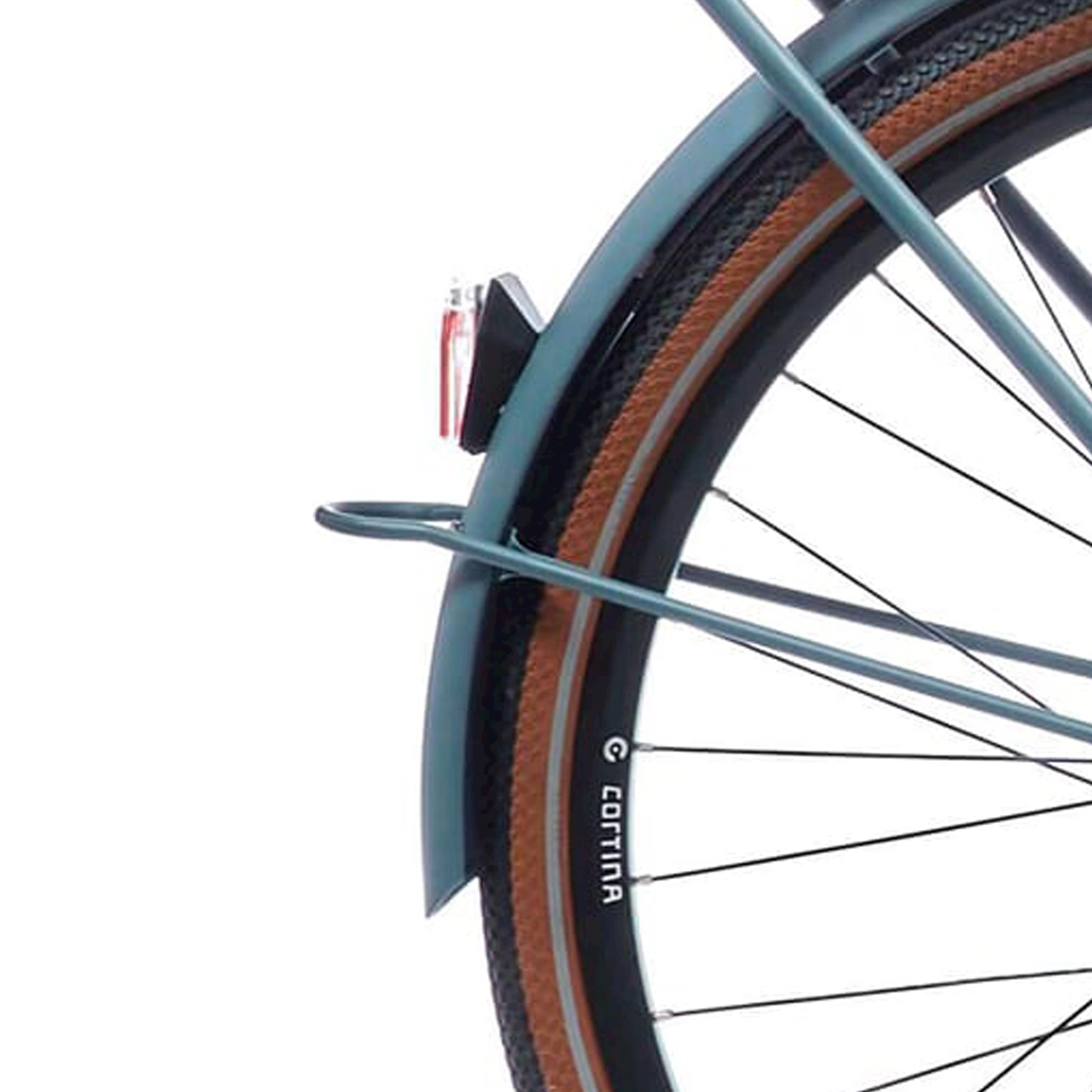 Cortina Spatbord achter 28 E-U4 muisgrijs mat