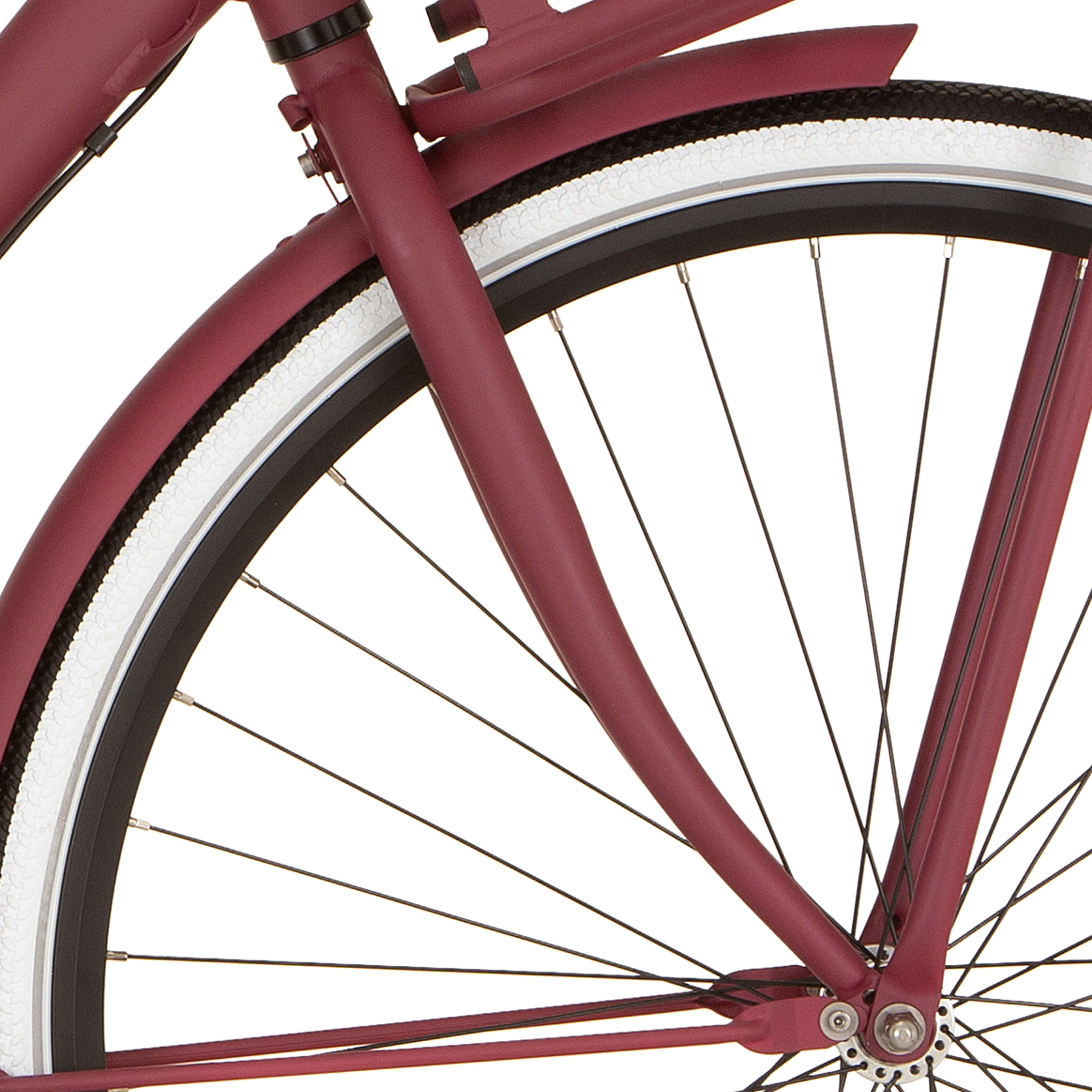 Cortina voorvork U4 D framboos mat