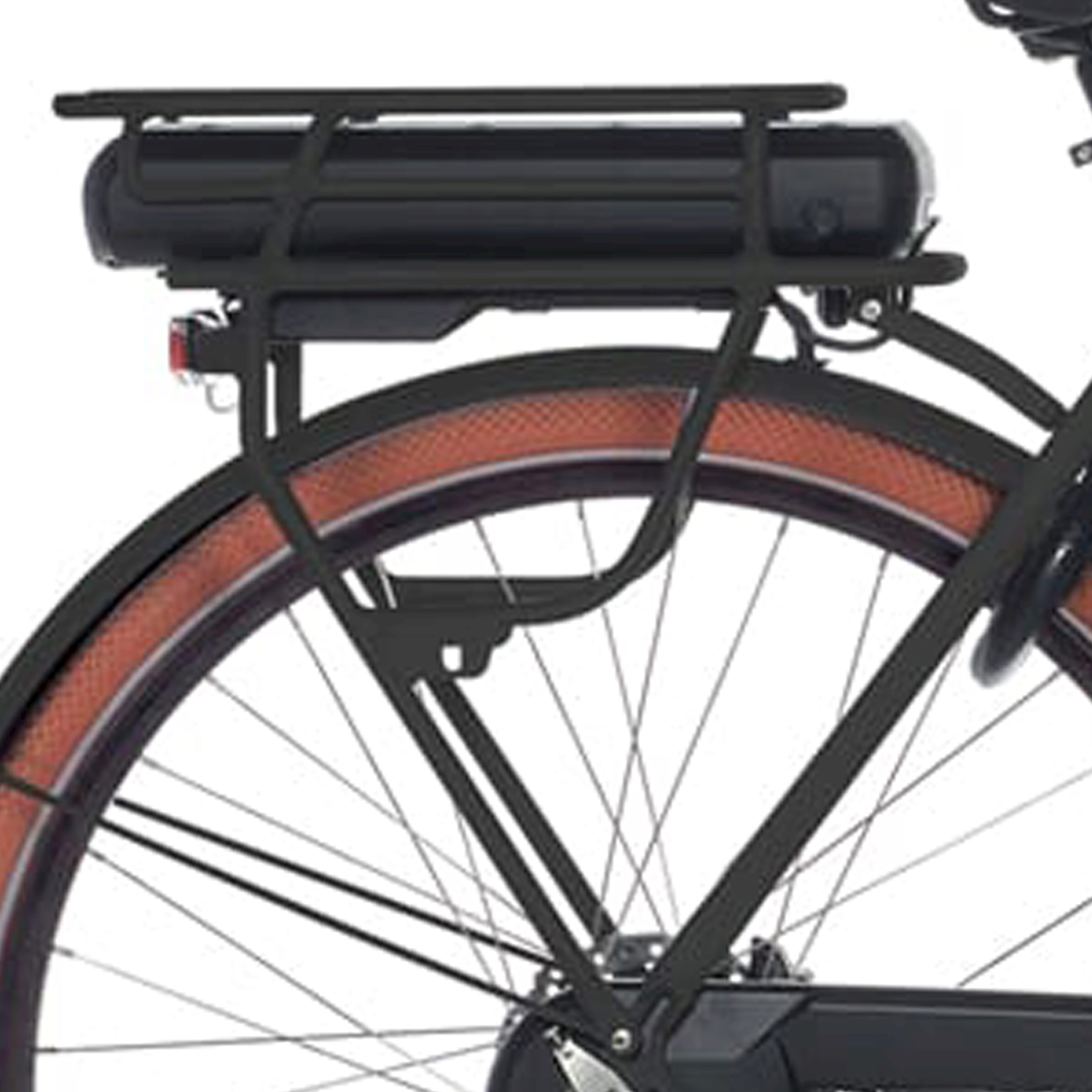 Cortina achterdrager e-foss arrant zwart mat