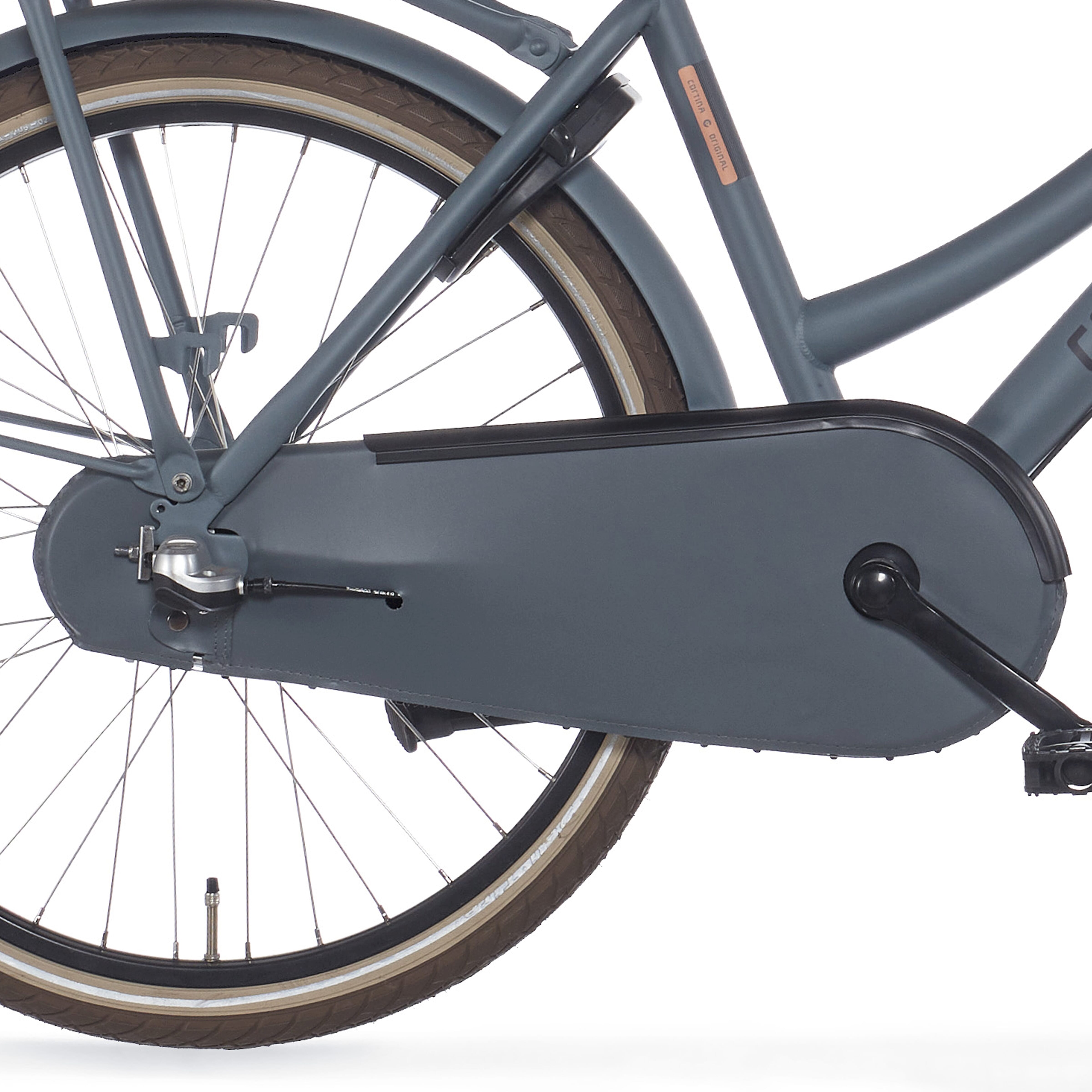 Cortina kettingkast lakdoek 26 U4 mouse grey matt