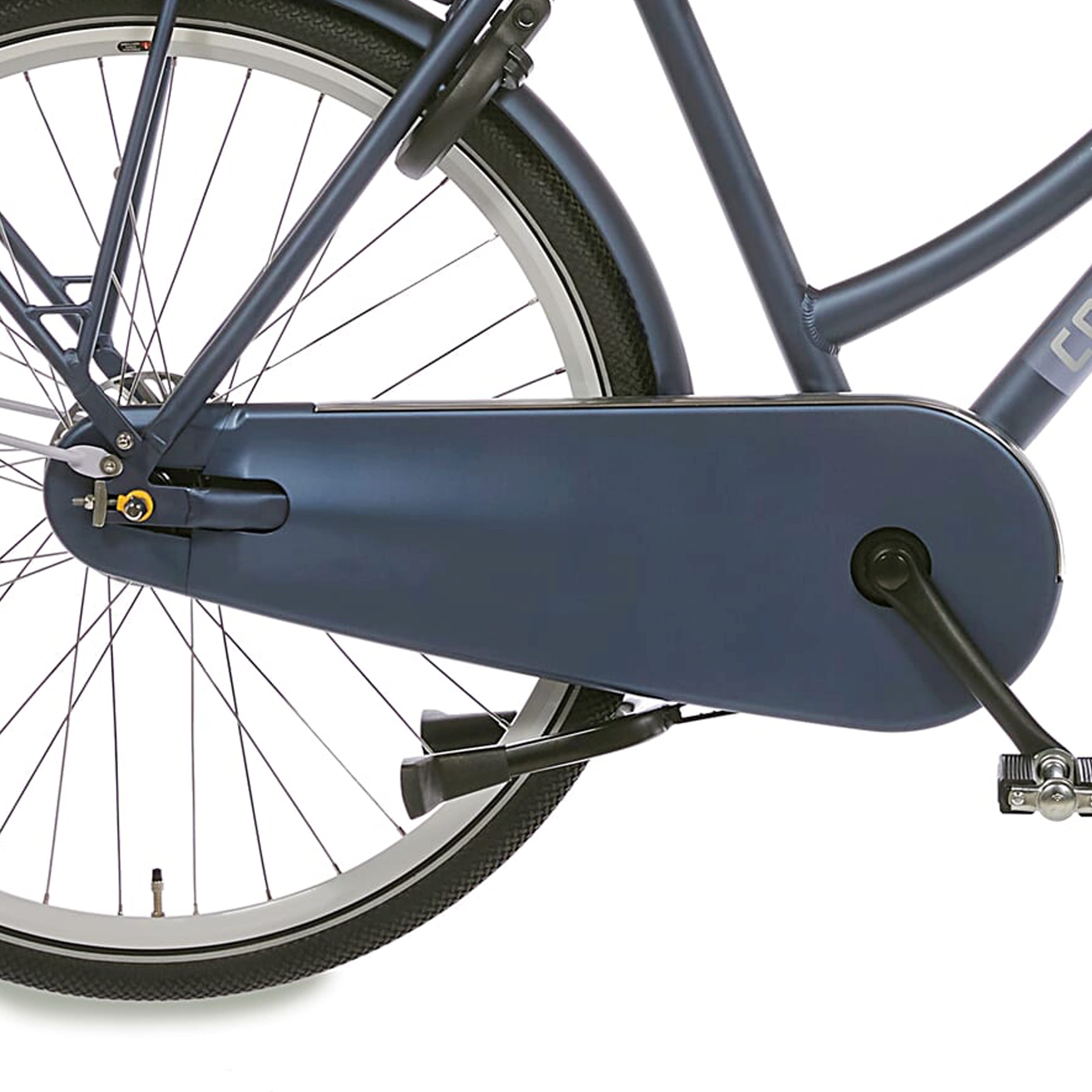 Cortina kettingkast Nostalgie polish blauw mat