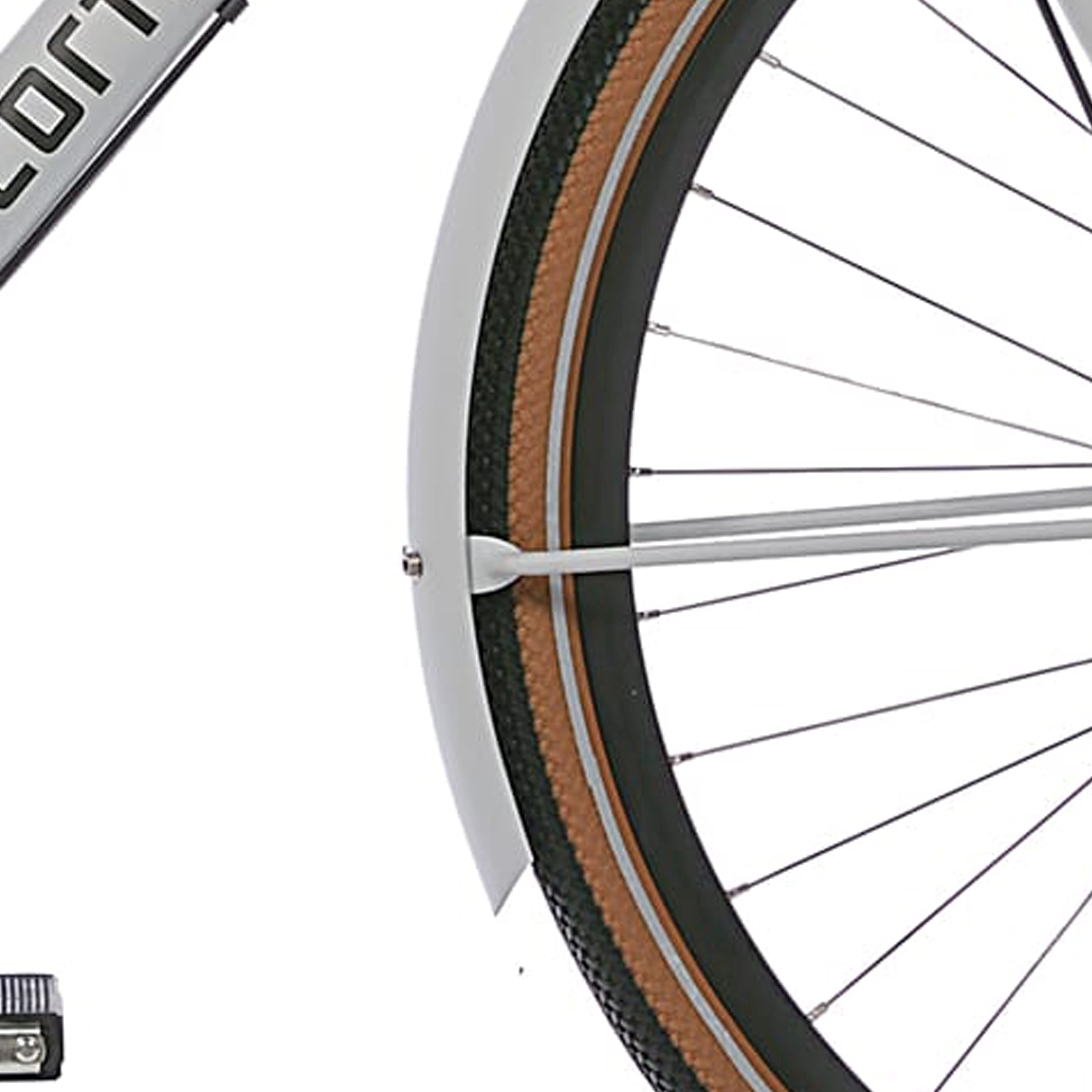 Cortina Spatbord voor 28 U4 glad grijs mat