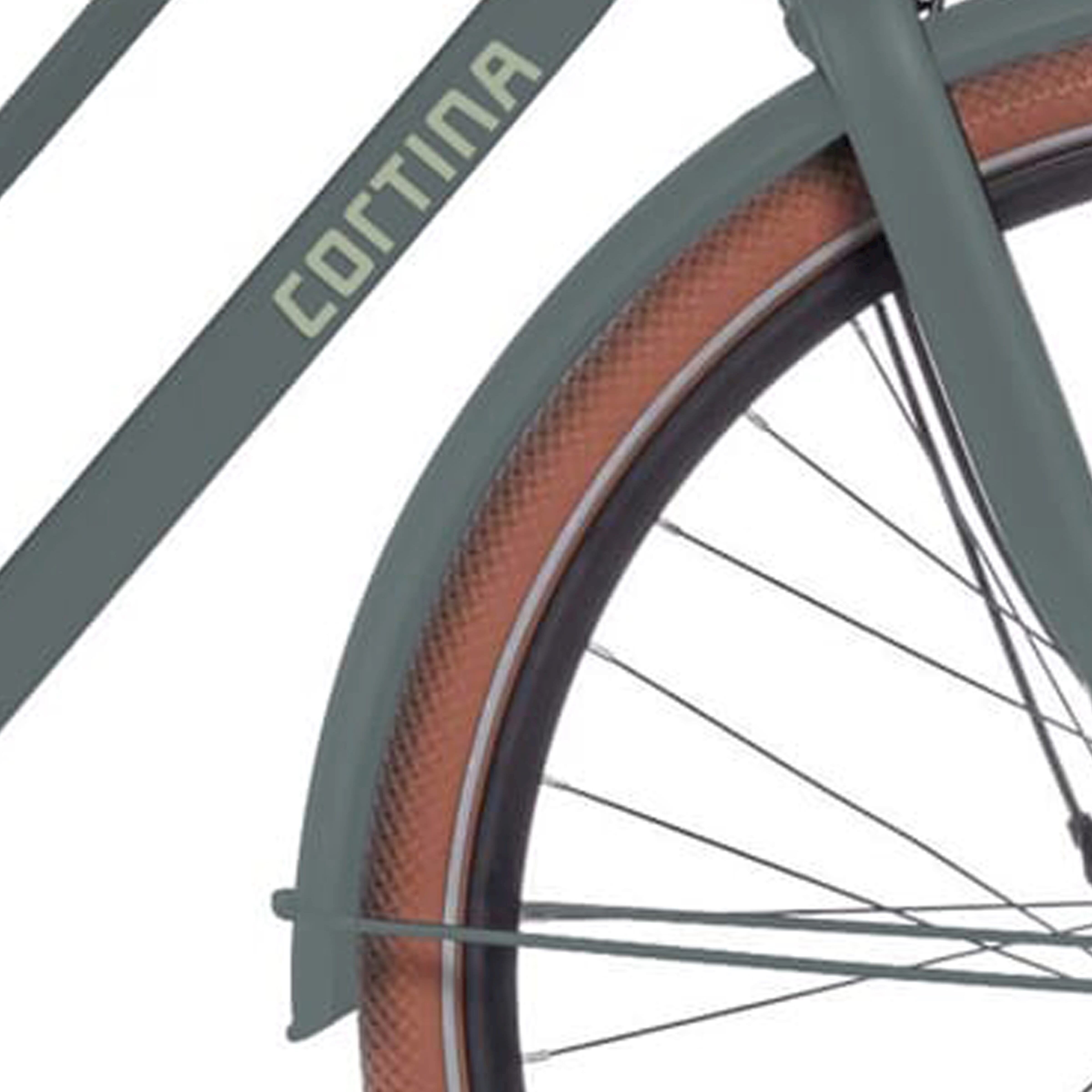 Cortina spatbord voor 28 foss donker leisteen mat