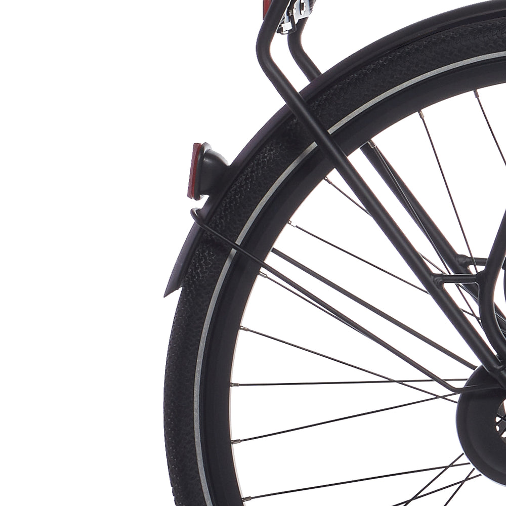 Cortina Rear Mudguard 28 E-Common jet black matt