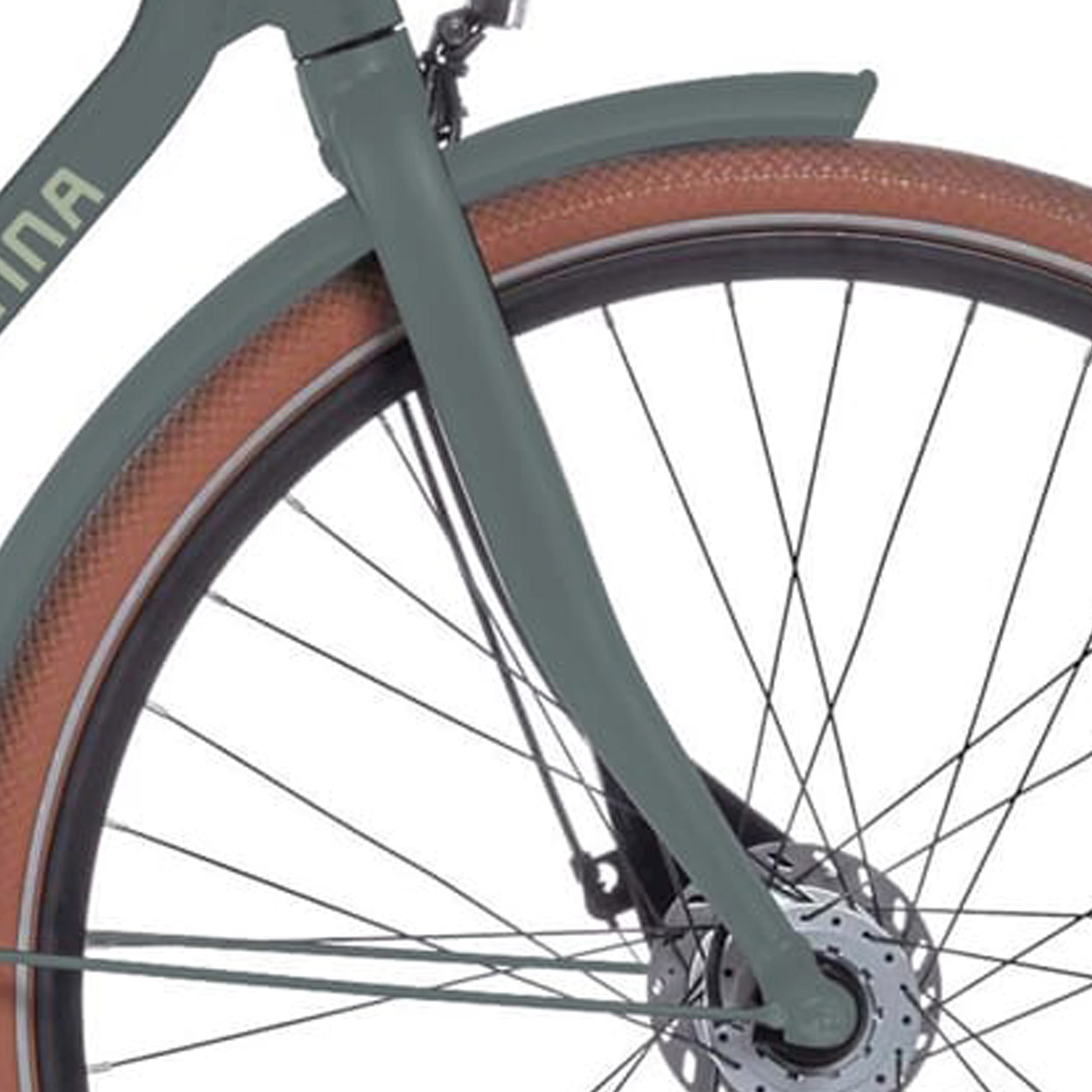 Cortina voorvork Foss donker slade mat