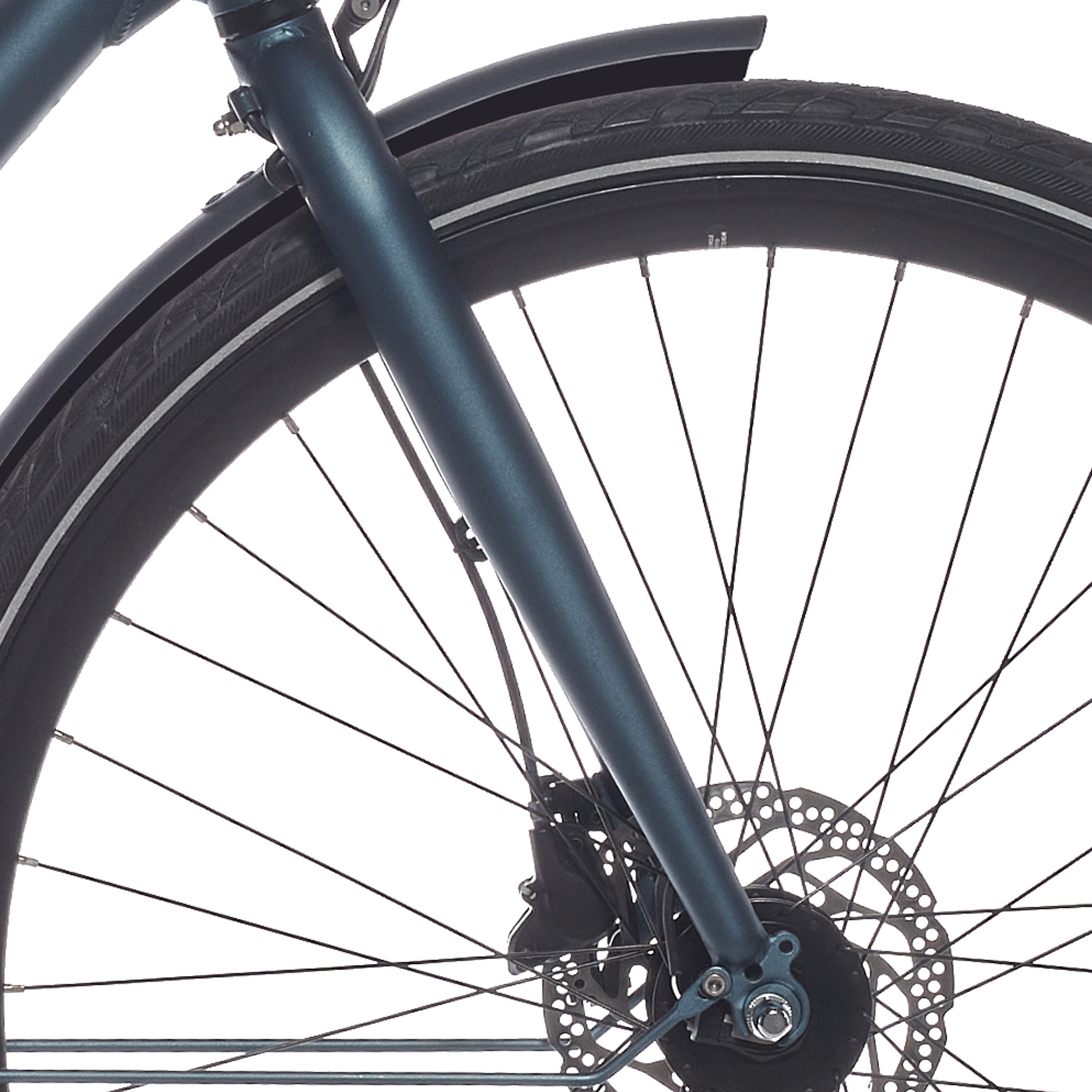 Cortina voorvork Mozzo DB iersblauw mat