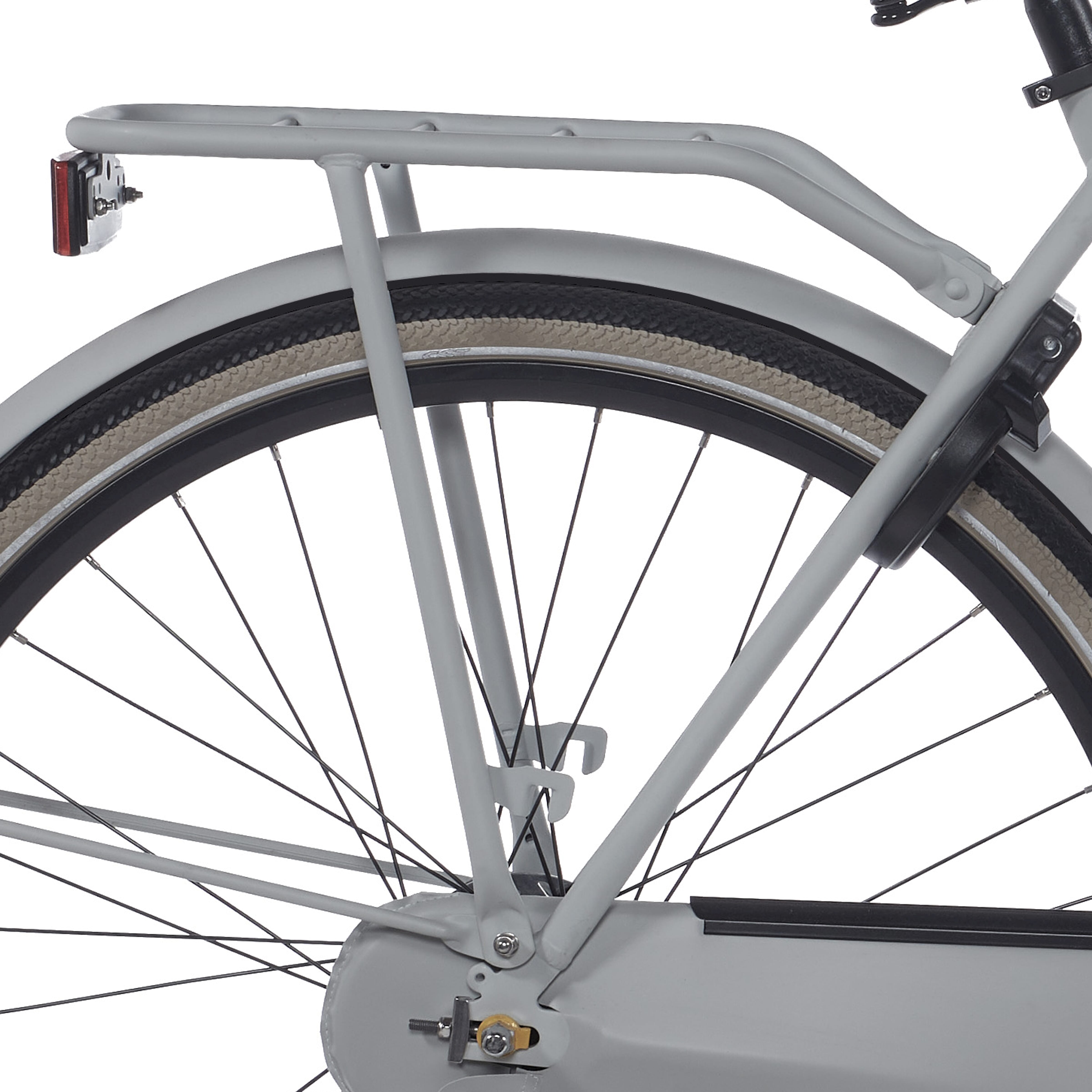 Cortina achterdrager u4 61 glad grijs mat