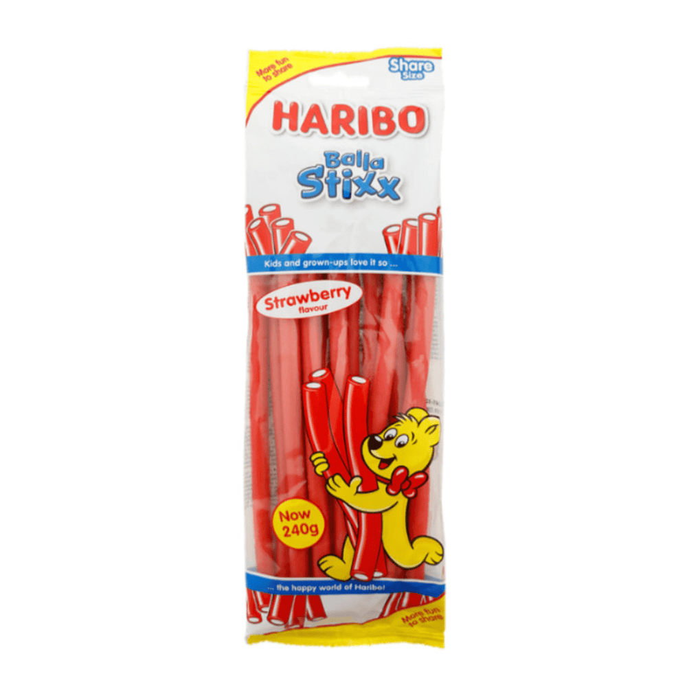 Haribo balla stixx erdbeere (15x 200gr)