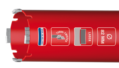 Carat dozenboor ø72x340xm16 htl