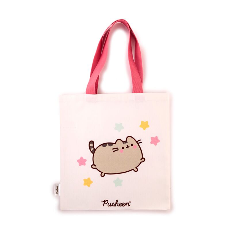 Union pusheen de kat herbruikbare polykatoen tas