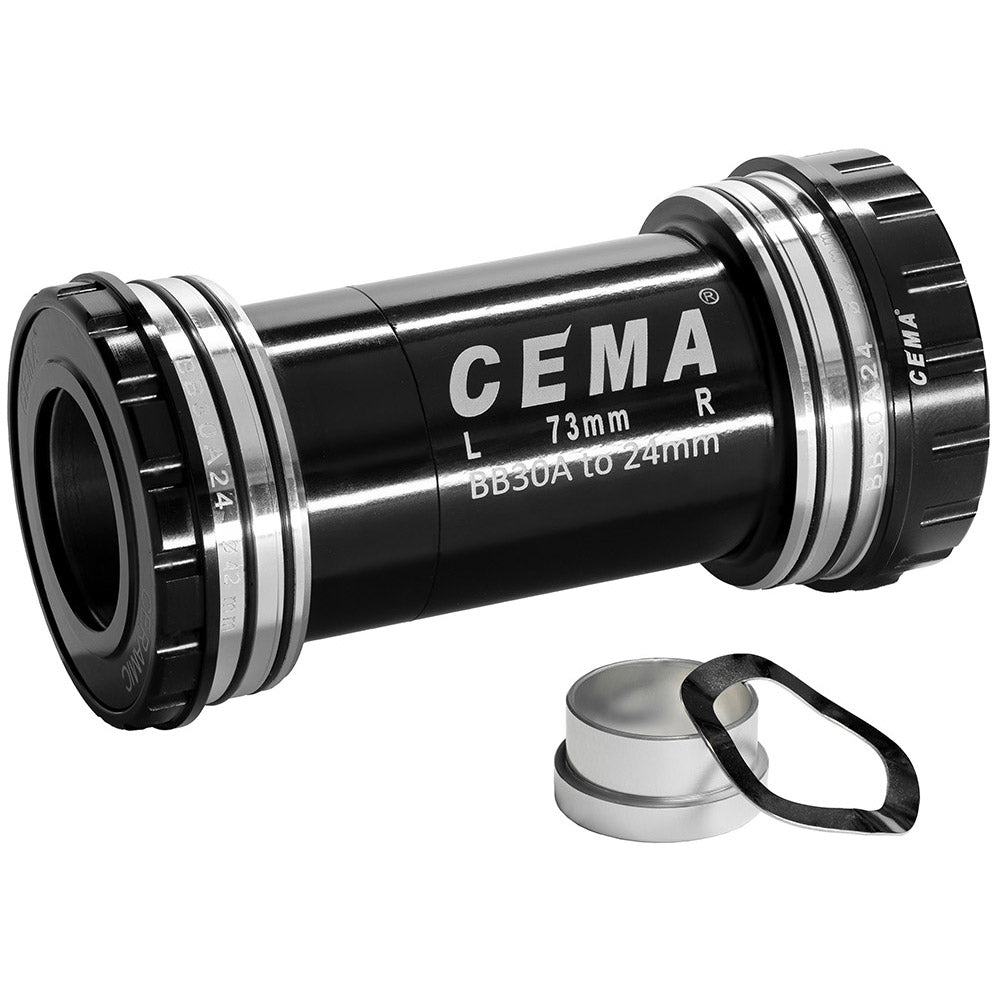 Cema beugelas bb30a sram gxp sg3 gecoat keramisch zwart