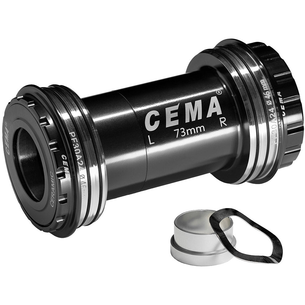 Cema beugelas pf30a sram gxp sg3 gecoat keramisch zwart
