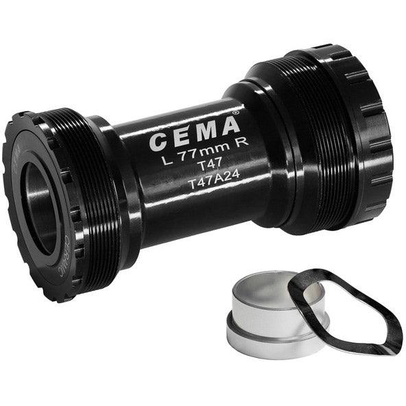Cema beugelas t47a sram gxp sg3 gecoat keramisch zwart
