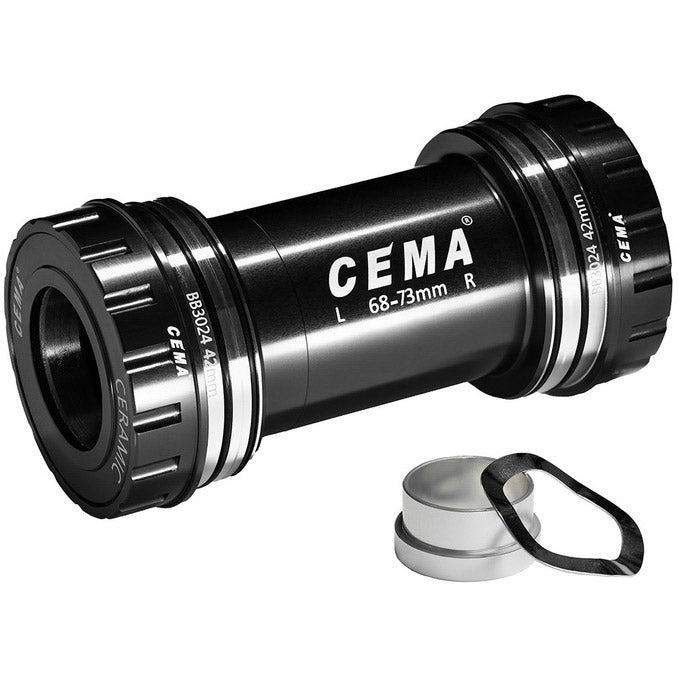 Cema beugelas bb30 sram gxp sg3 gecoat keramisch zwart