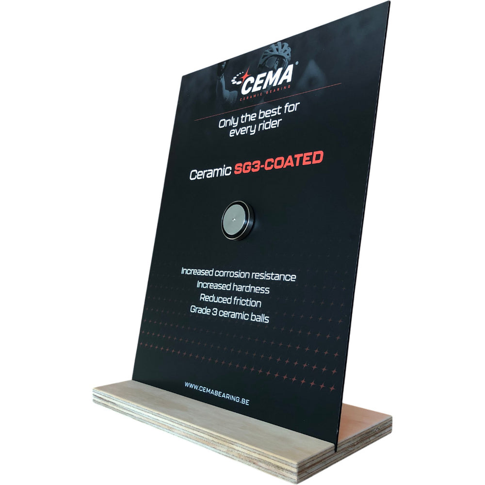 Cema toonbankdisplay keramiek sg3-gecoat